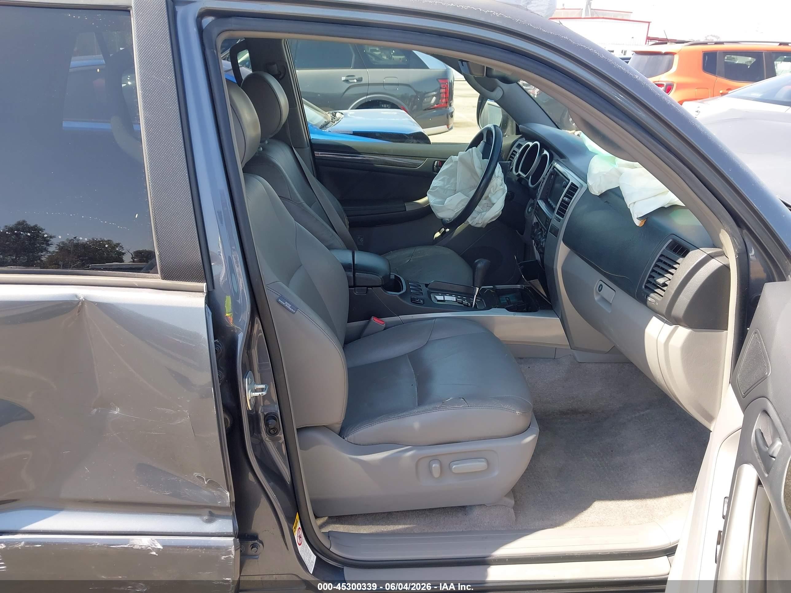 2005 Toyota 4Runner VIN JTEZU17R550053964 IAAI salvage auction — Front End, Salvage (California), sold $2,425 on 2026-07-09 (photo 5)