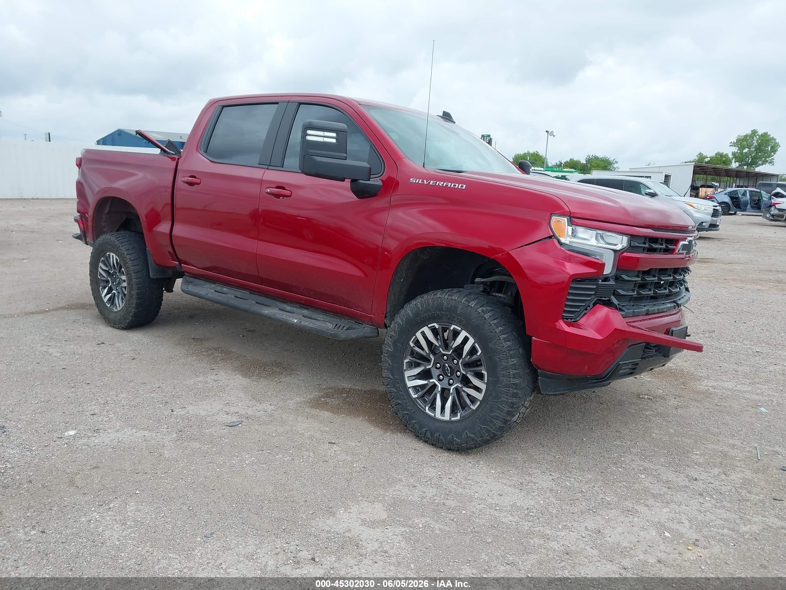 2025 Chevrolet Silverado 1500 VIN 3GCPADED1SG202231 — IAAI salvage auction photo