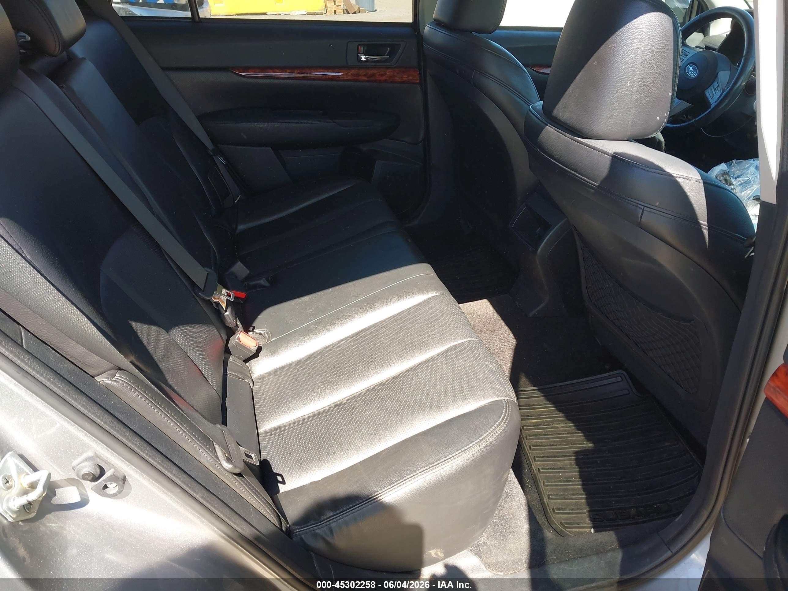 2010 Subaru Outback VIN 4S4BRDLC6A2383164 IAAI salvage auction — Normal Wear, App For Dup Clear (California), sold $375 on 2026-07-09 (photo 8)