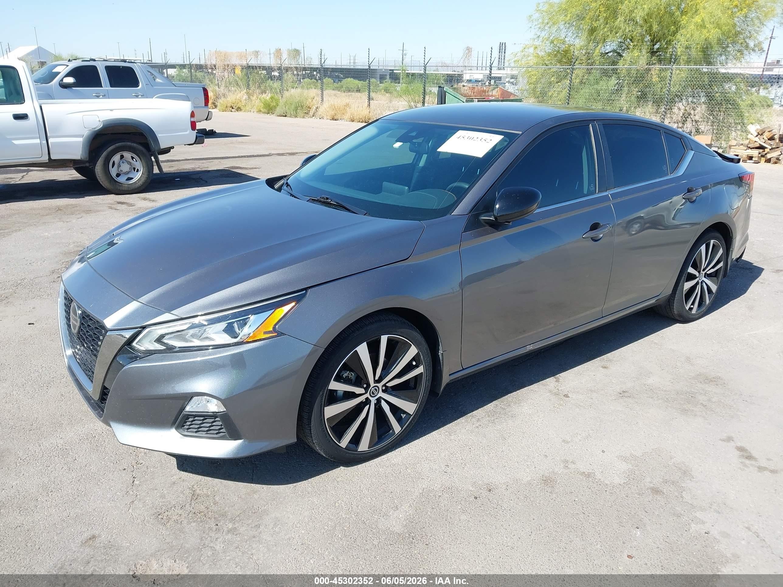 2022 Nissan Altima VIN 1N4BL4CV9NN379840 IAAI salvage auction — Rear End, Salvage (Arizona), sold $3,750 on 2026-07-09 (photo 2)