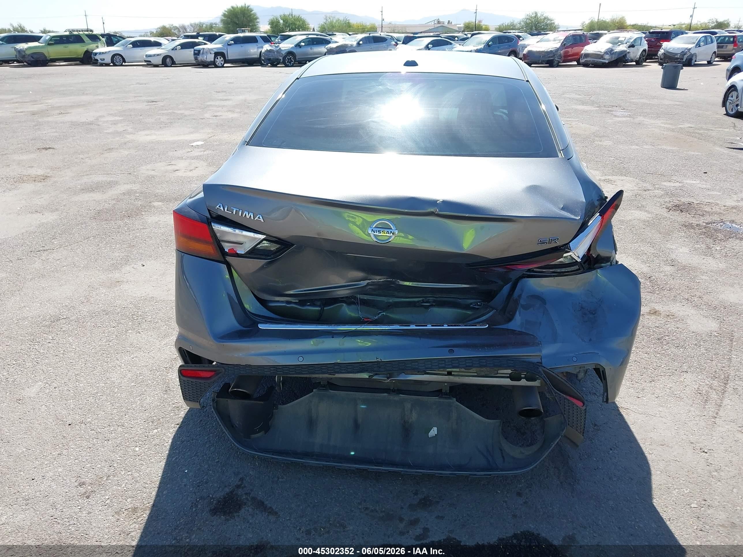2022 Nissan Altima VIN 1N4BL4CV9NN379840 IAAI salvage auction — Rear End, Salvage (Arizona), sold $3,750 on 2026-07-09 (photo 6)