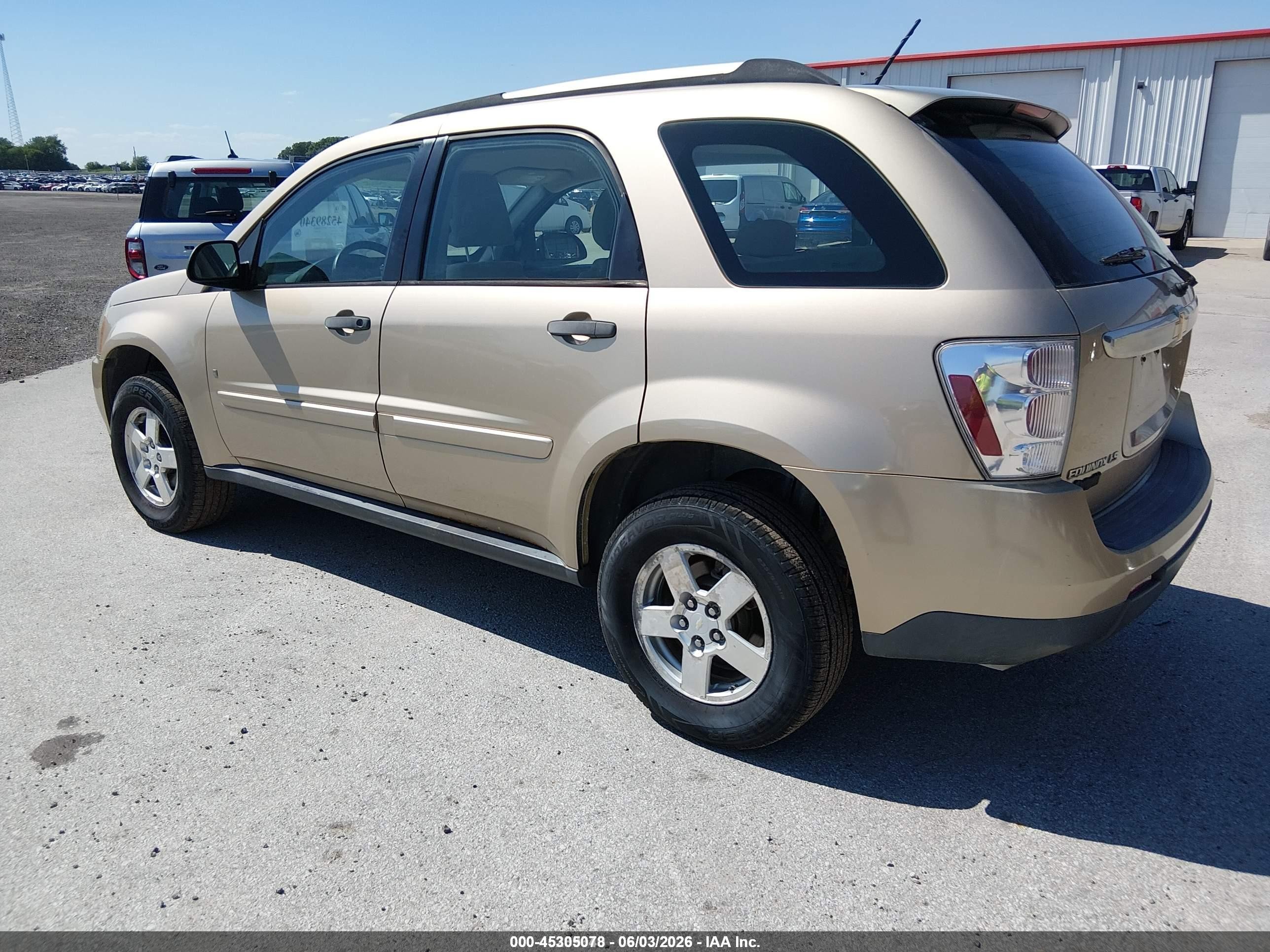 2008 Chevrolet Equinox VIN 2CNDL13F586346669 IAAI salvage auction — Front End, Sf97 (Iowa), sold $100 on 2026-07-09 (photo 3)
