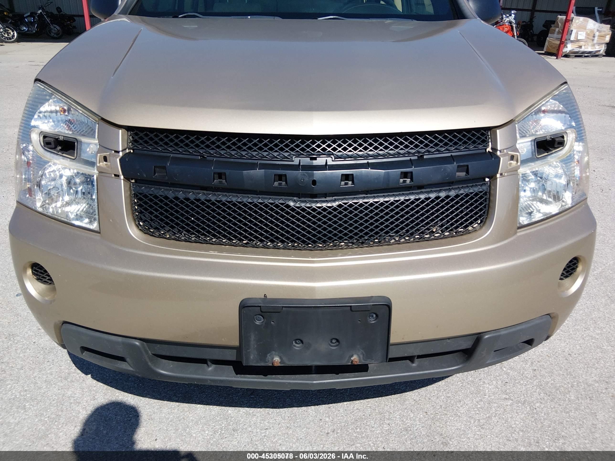 2008 Chevrolet Equinox VIN 2CNDL13F586346669 IAAI salvage auction — Front End, Sf97 (Iowa), sold $100 on 2026-07-09 (photo 6)