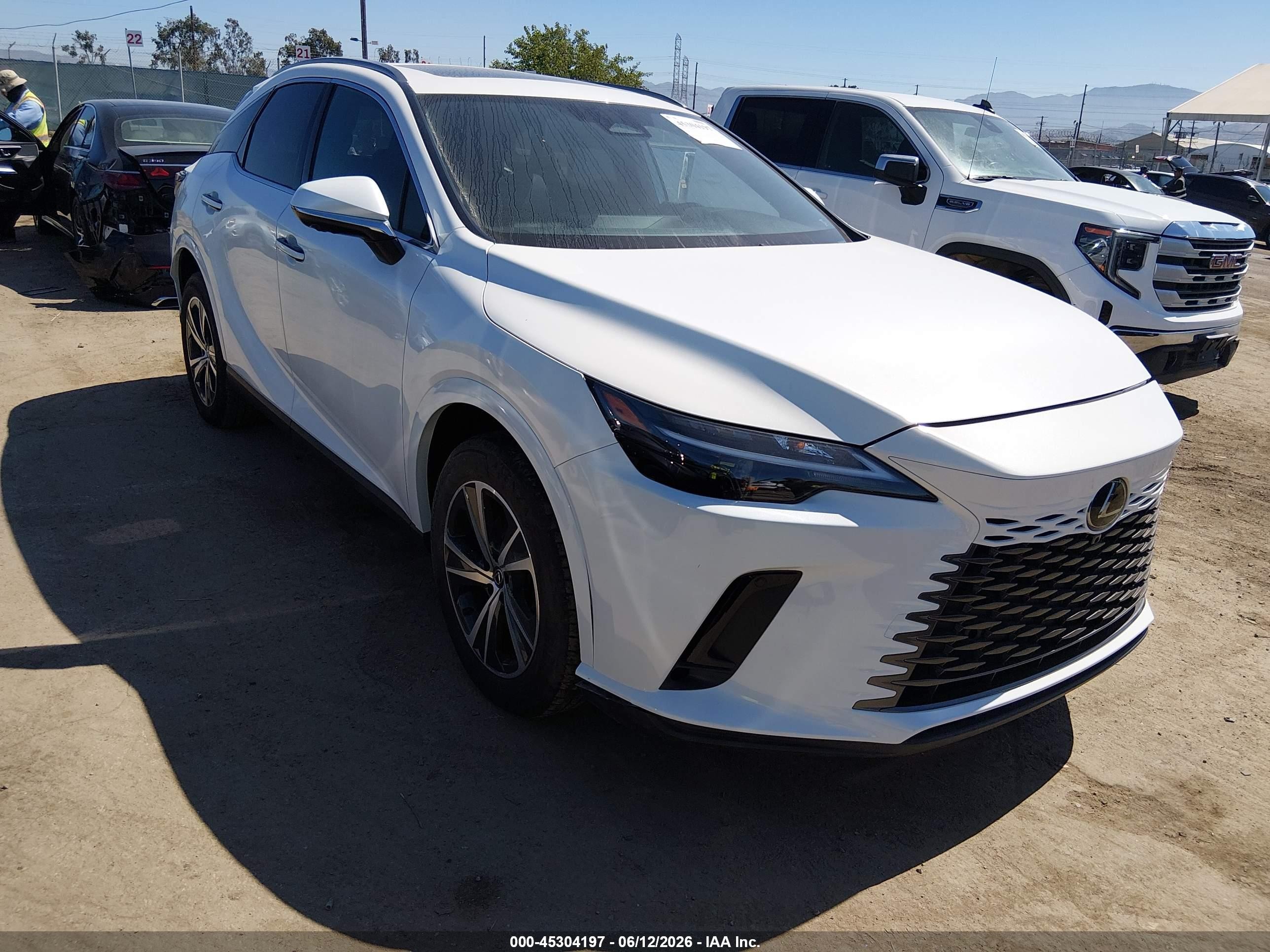 2024 Lexus RX 350 VIN JTJCHMAA4R2013305 IAAI salvage auction — Normal Wear, Clear (California), sold $34,750 on 2026-07-09 (photo 1)