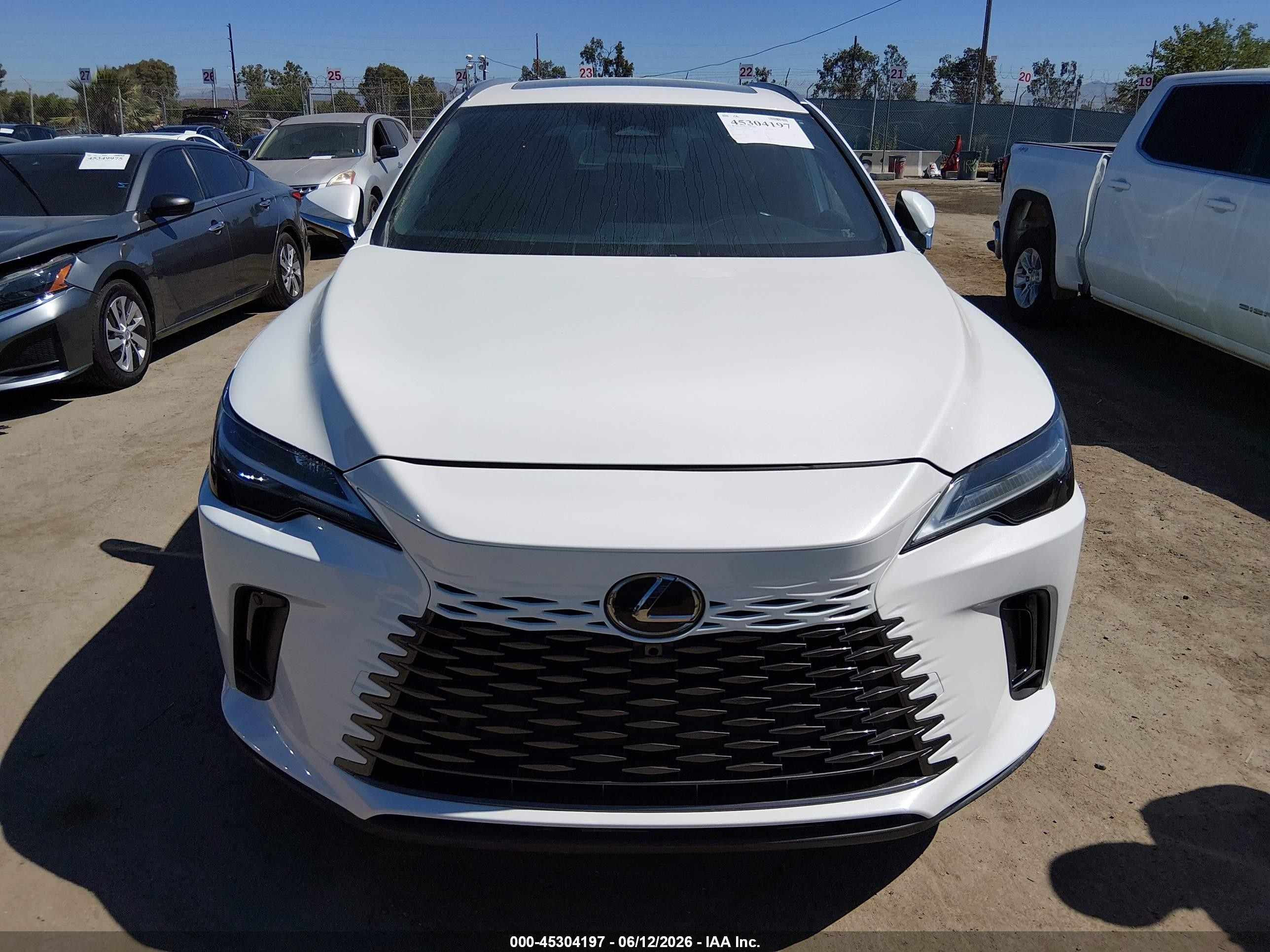 2024 Lexus RX 350 VIN JTJCHMAA4R2013305 IAAI salvage auction — Normal Wear, Clear (California), sold $34,750 on 2026-07-09 (photo 6)
