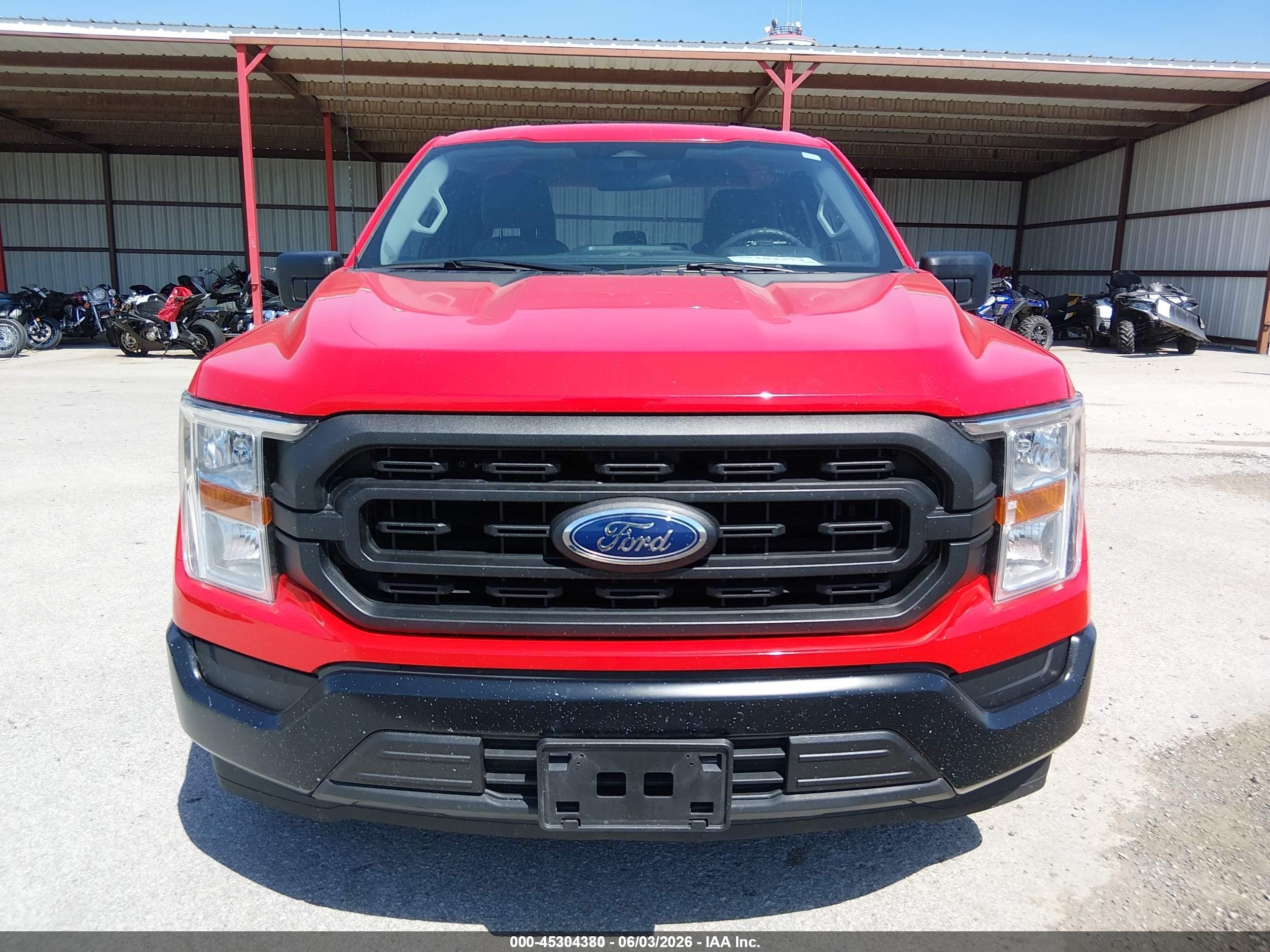 2021 Ford F-150 VIN 1FTEX1CB7MKE08414 IAAI salvage auction — Rear End, Sf97 (Iowa), sold $14,475 on 2026-07-09 (photo 6)