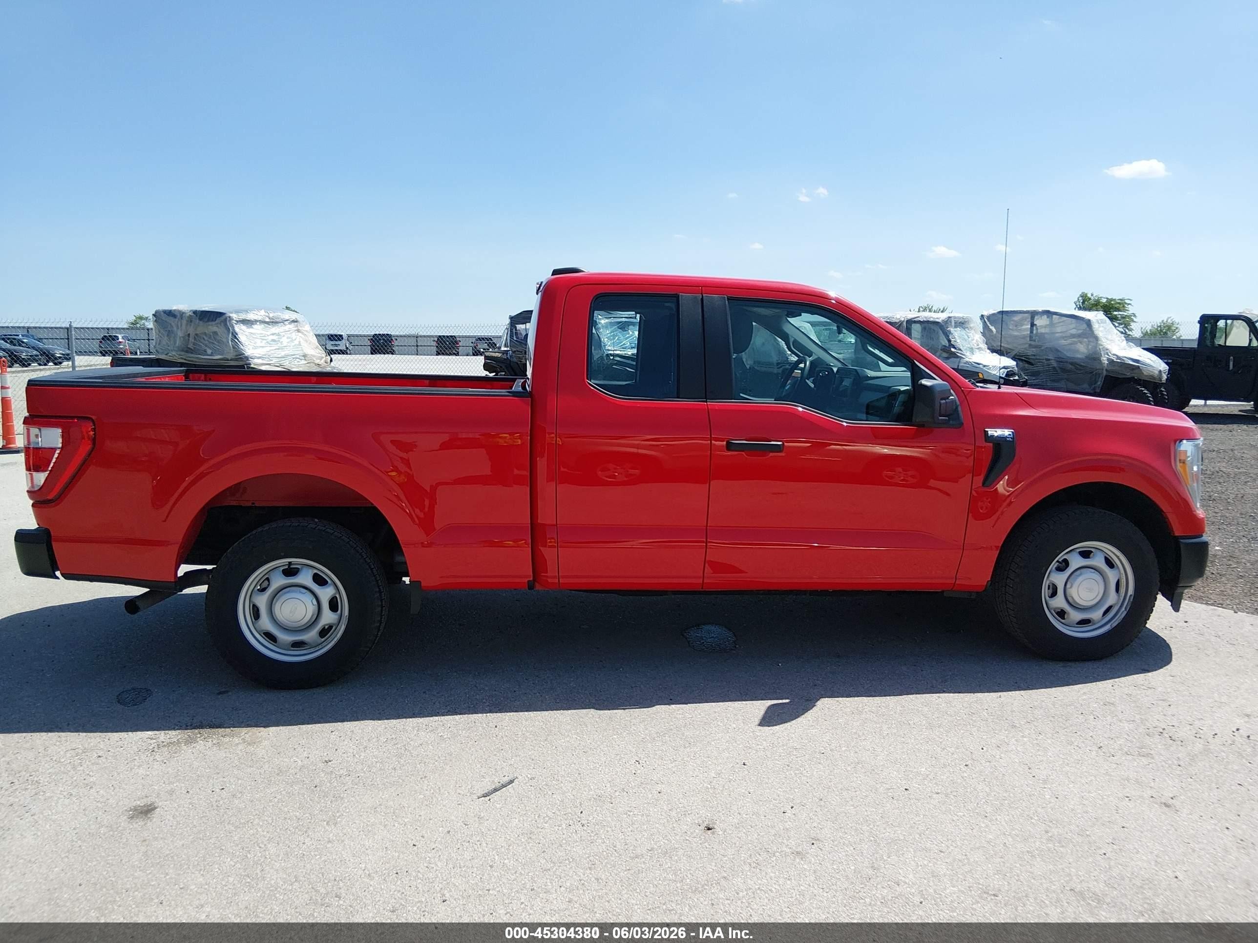 2021 Ford F-150 VIN 1FTEX1CB7MKE08414 IAAI salvage auction — Rear End, Sf97 (Iowa), sold $14,475 on 2026-07-09 (photo 7)