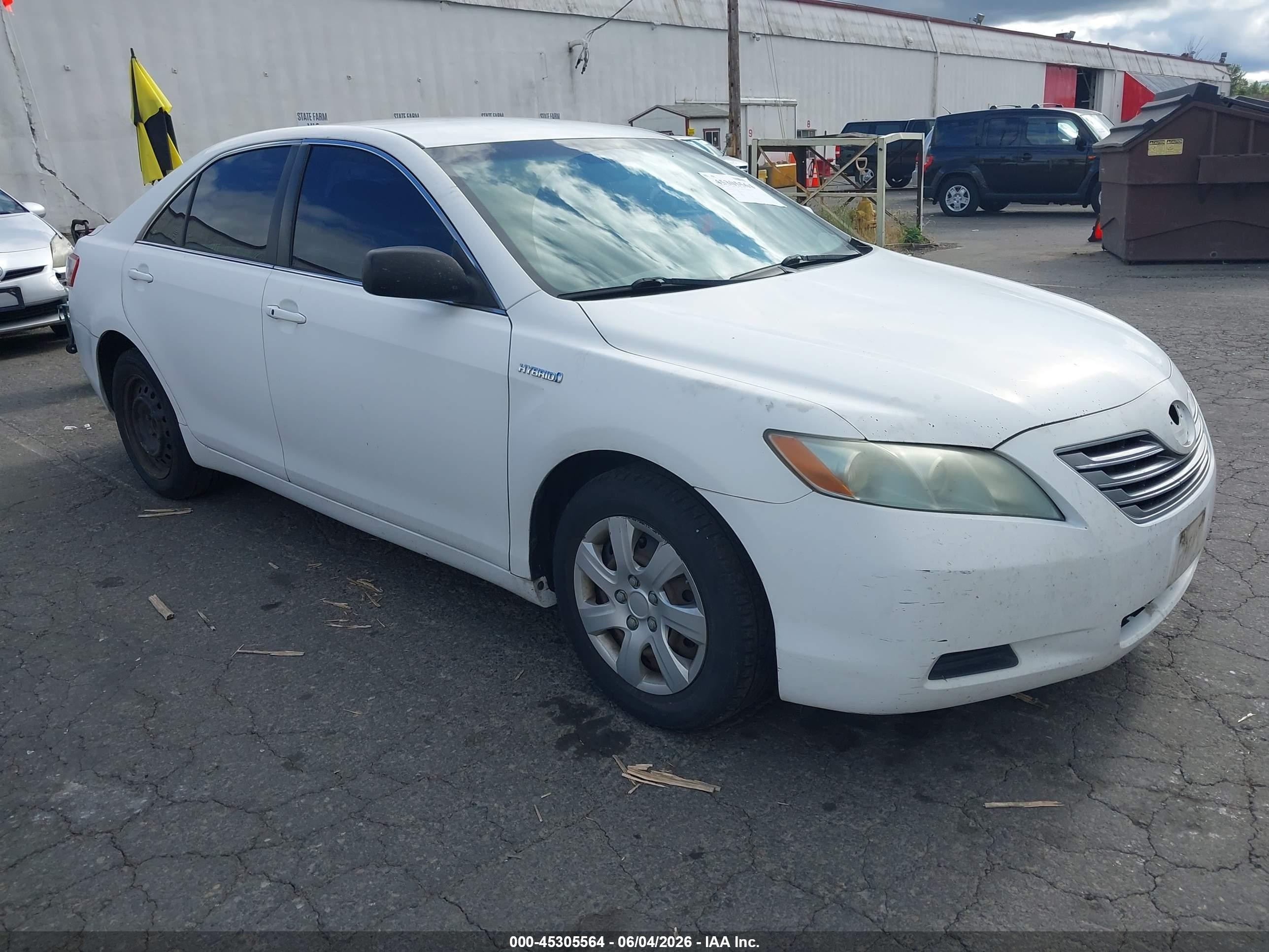 2009 Toyota Camry Hybrid VIN 4T1BB46K89U075694 IAAI salvage auction — Normal Wear, Clear-Dealer Only (Oregon), sold $225 on 2026-07-02 (photo 1)