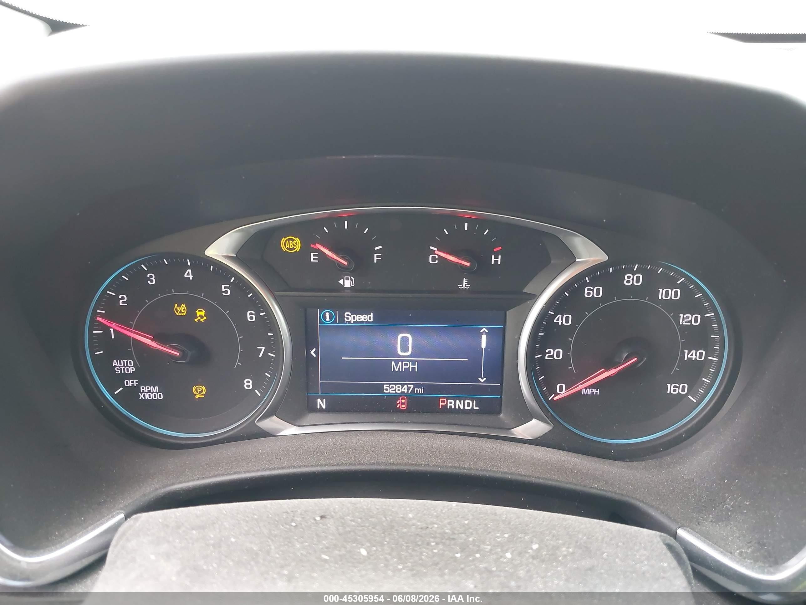 2019 Chevrolet Equinox VIN 2GNAXVEX2K6263014 IAAI salvage auction — Side, Salvage (Indiana), sold $3,600 on 2026-07-12 (photo 7)