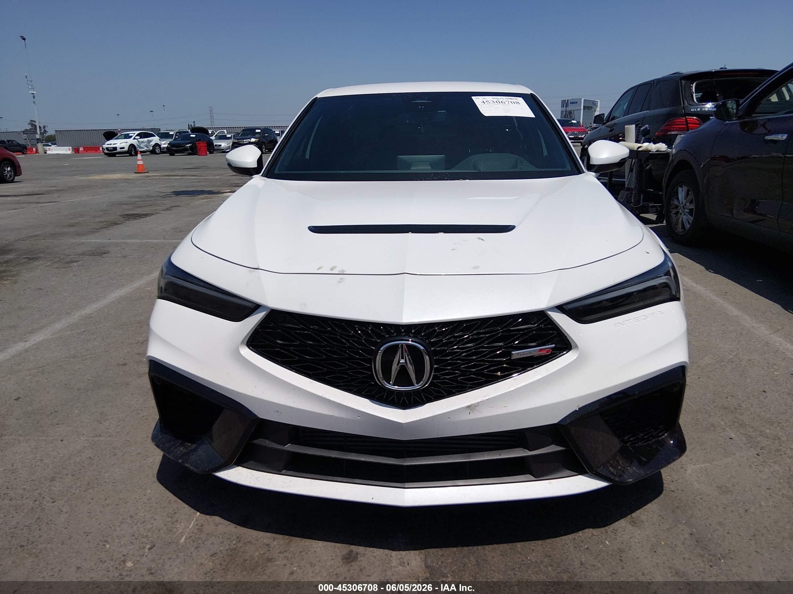 2026 Acura Integra VIN 19UDE5G98TA000378 IAAI salvage auction — Theft, Salvage (California), sold $28,250 on 2026-07-10 (photo 6)