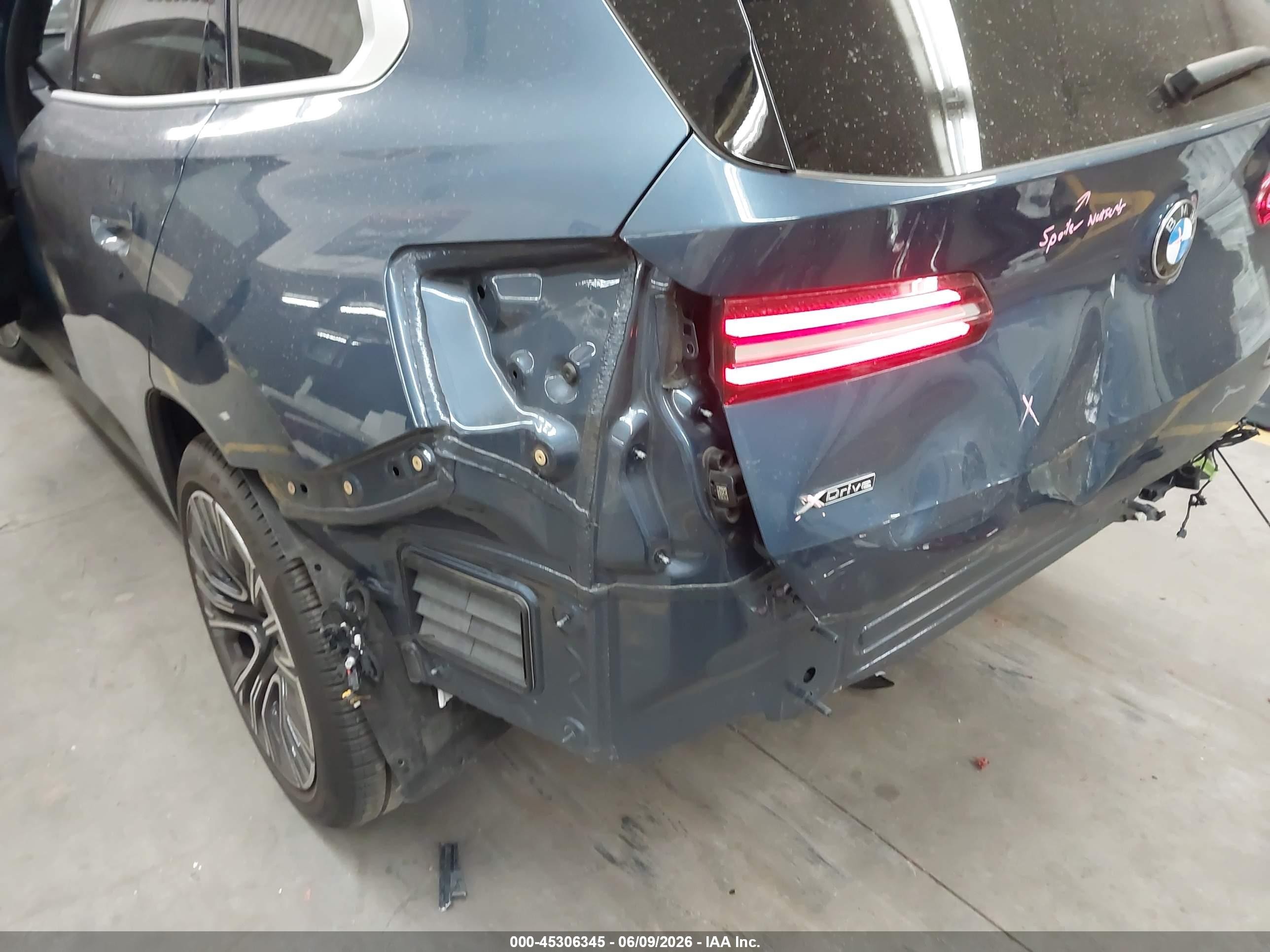 2025 BMW X3 VIN 5UX53GP0XS9Y33376 IAAI salvage auction — Rear End, Salvage (Arizona), sold $28,000 on 2026-07-11 (photo 6)
