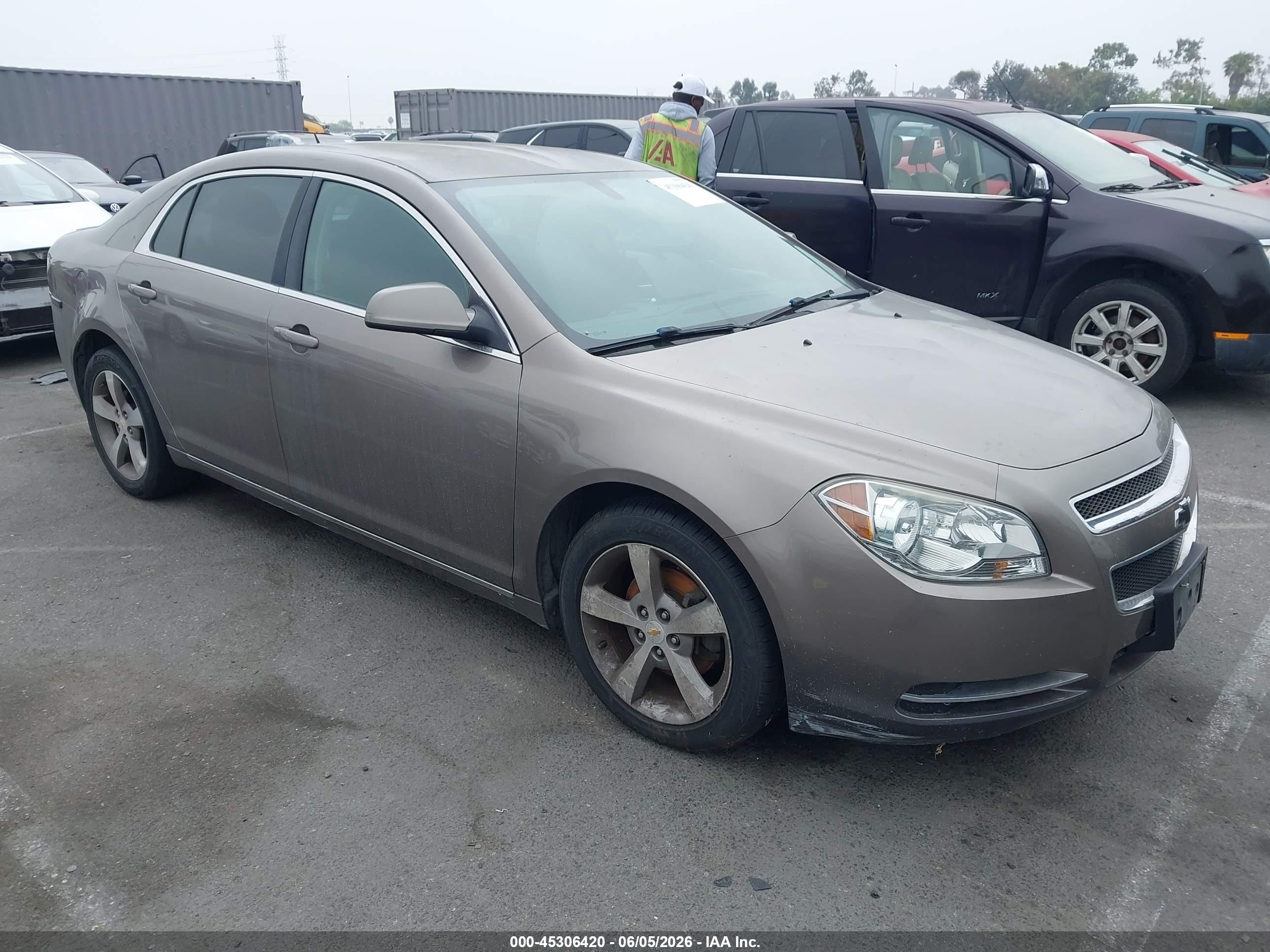 2011 Chevrolet Malibu VIN 1G1ZC5E13BF330110 IAAI salvage auction — Normal Wear, Salvage (California), sold $300 on 2026-07-09 (photo 1)