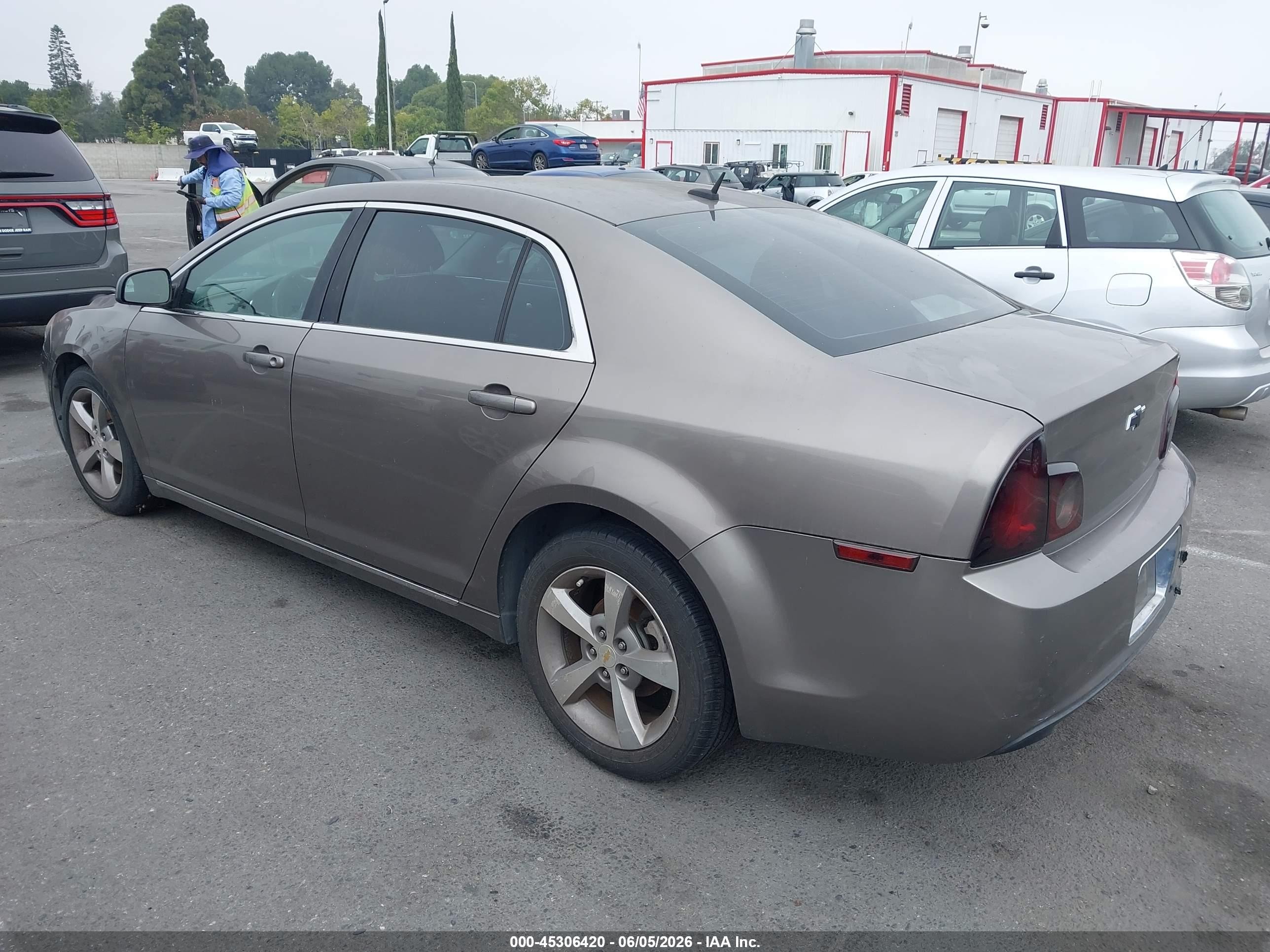 2011 Chevrolet Malibu VIN 1G1ZC5E13BF330110 IAAI salvage auction — Normal Wear, Salvage (California), sold $300 on 2026-07-09 (photo 3)