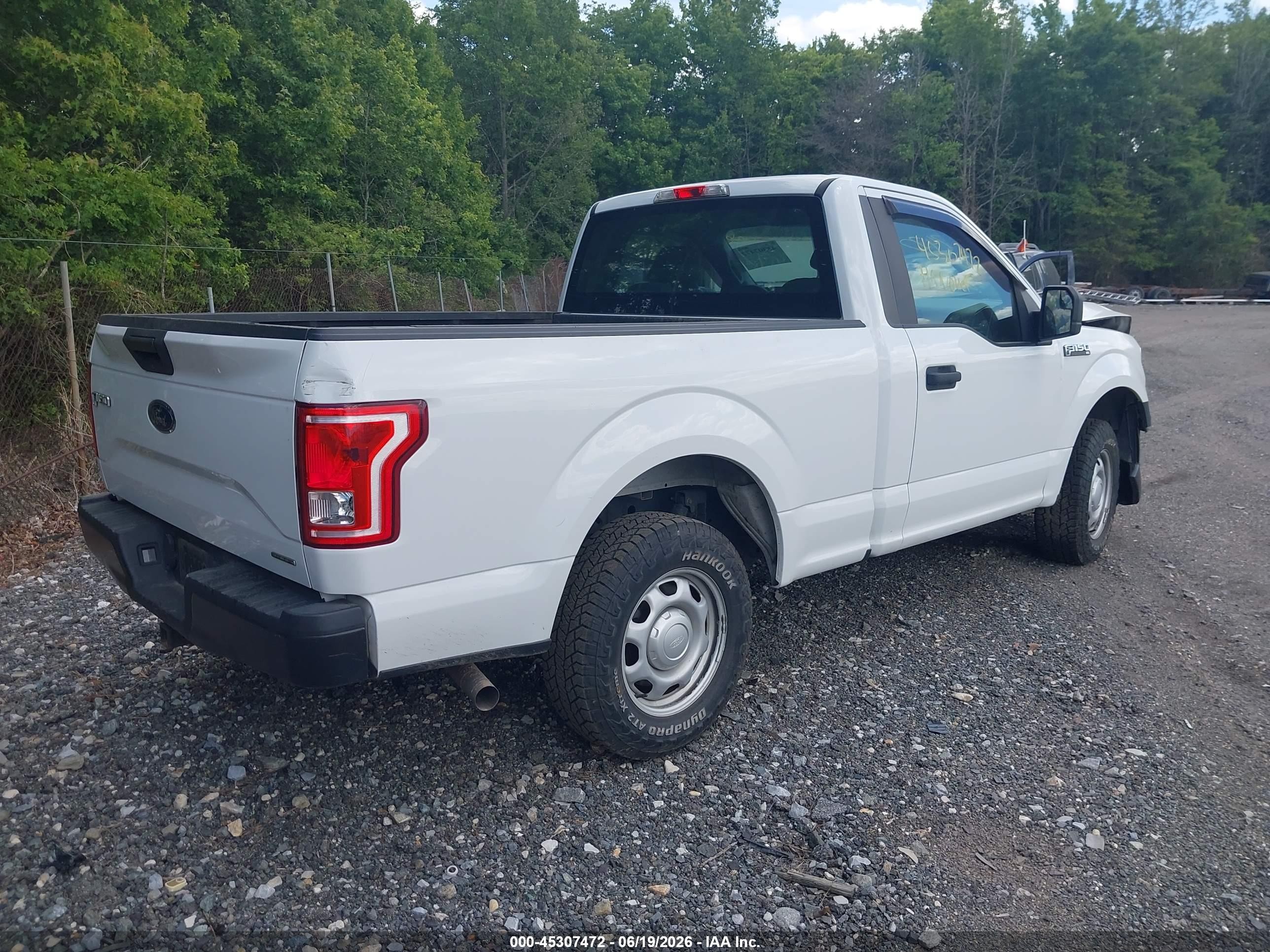 2016 Ford F-150 VIN 1FTMF1C84GFD13535 IAAI salvage auction — Front End, Salvage - Greater Than 75% (Maryland), sold $4,050 on 2026-07-11 (photo 4)