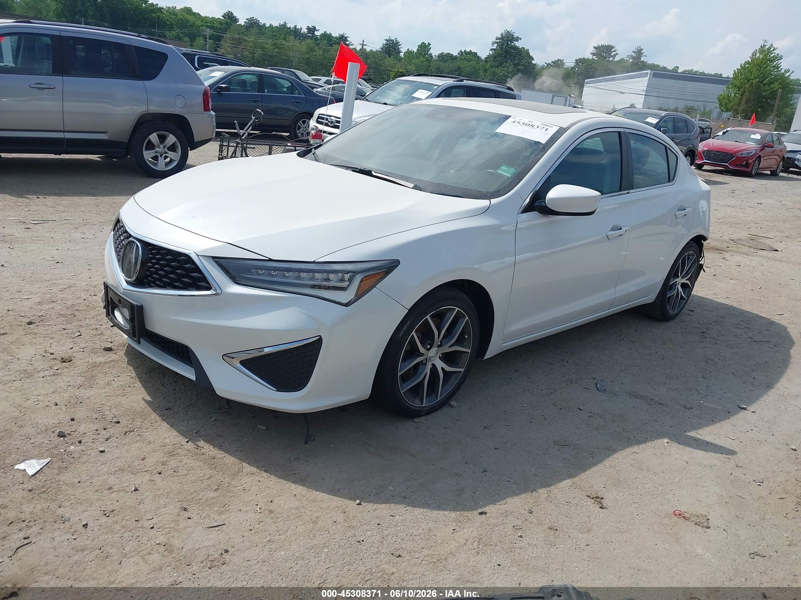 2021 Acura Ilx VIN 19UDE2F70MA007776 IAAI salvage auction — Rear End, Salvage (New Hampshire), sold $5,900 on 2026-10-02 (photo 2)
