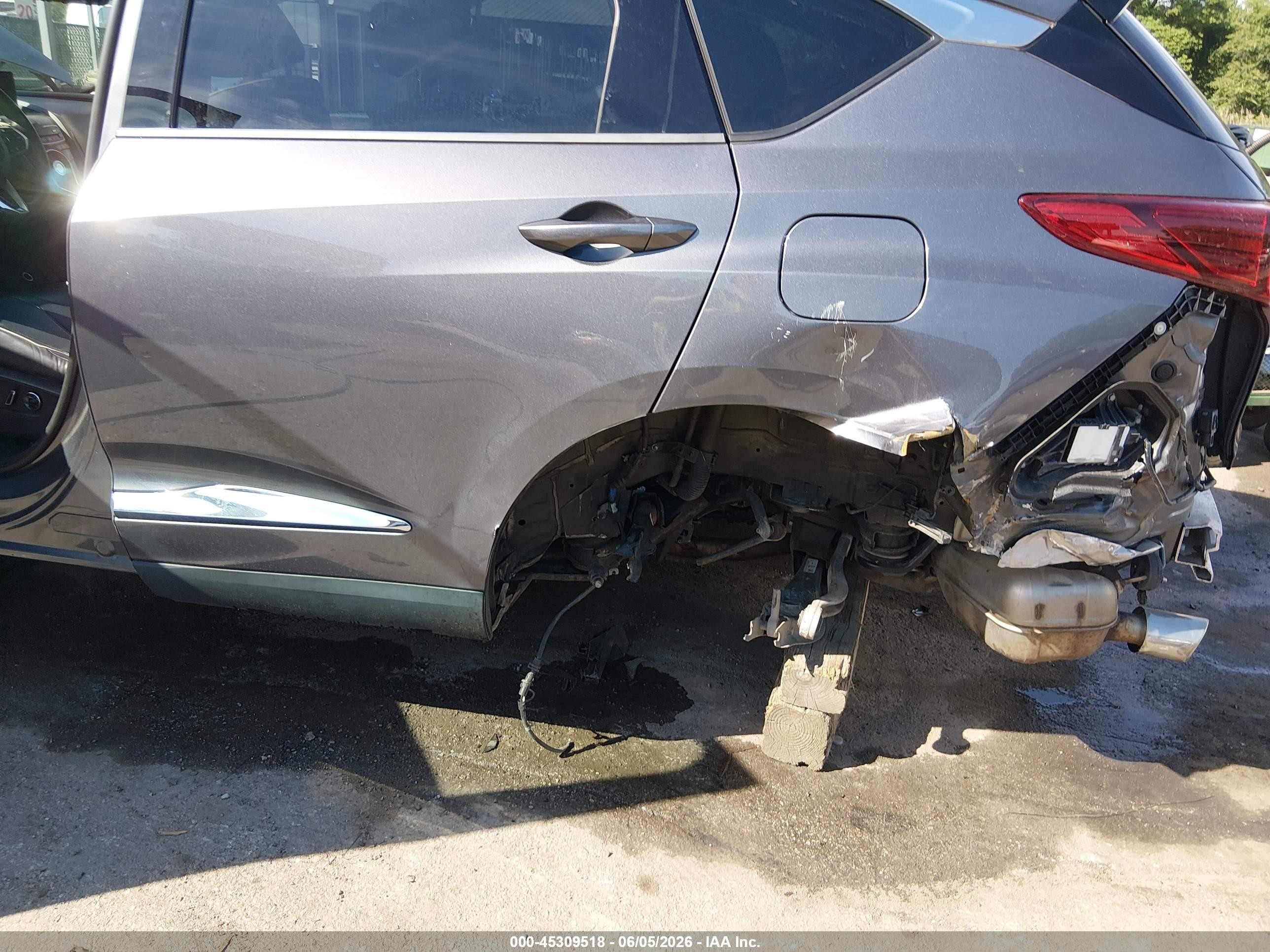 2019 Acura RDX VIN 5J8TC2H70KL028160 IAAI salvage auction — Rear End, Salvage - Greater Than 75% (Maryland), sold $5,200 on 2026-07-09 (photo 6)