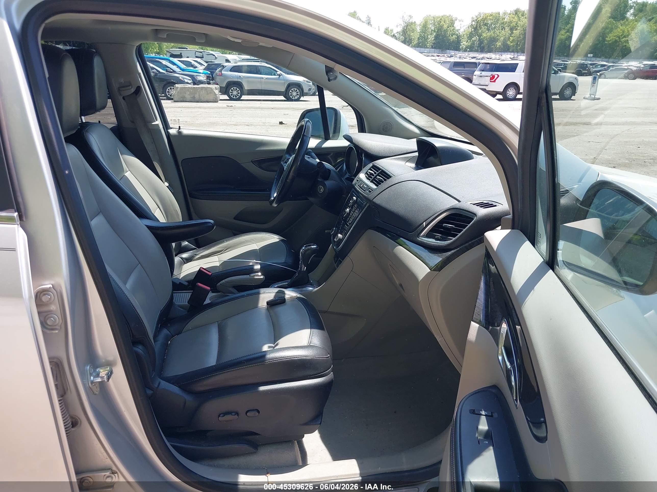 2014 Buick Encore VIN KL4CJDSB4EB553286 IAAI salvage auction — Rear End, Clear (Michigan), sold $1,250 on 2026-07-04 (photo 5)