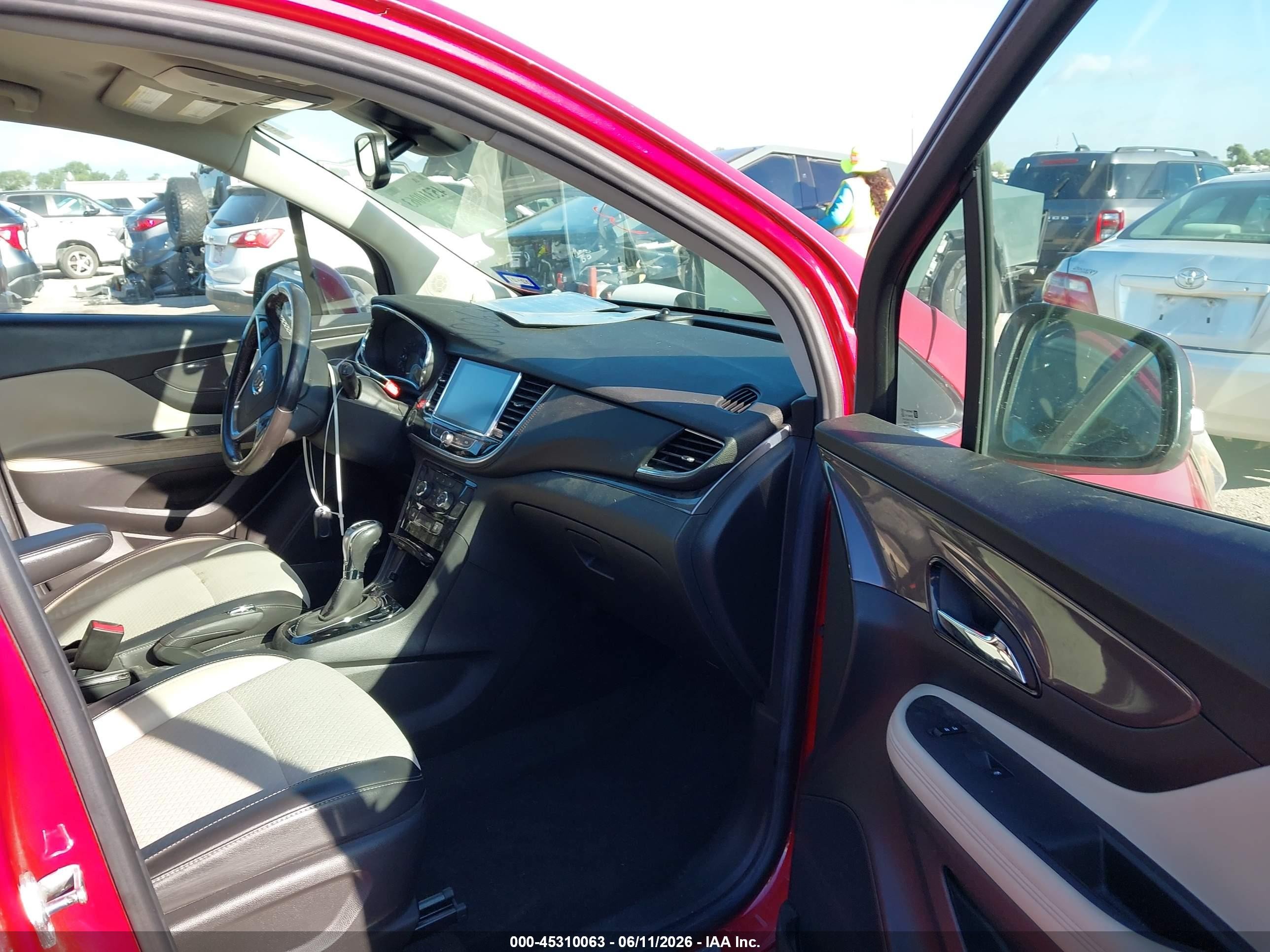 2017 Buick Encore VIN KL4CJBSB4HB126070 IAAI salvage auction — Unknown, Original (Texas), sold $975 on 2026-09-08 (photo 5)