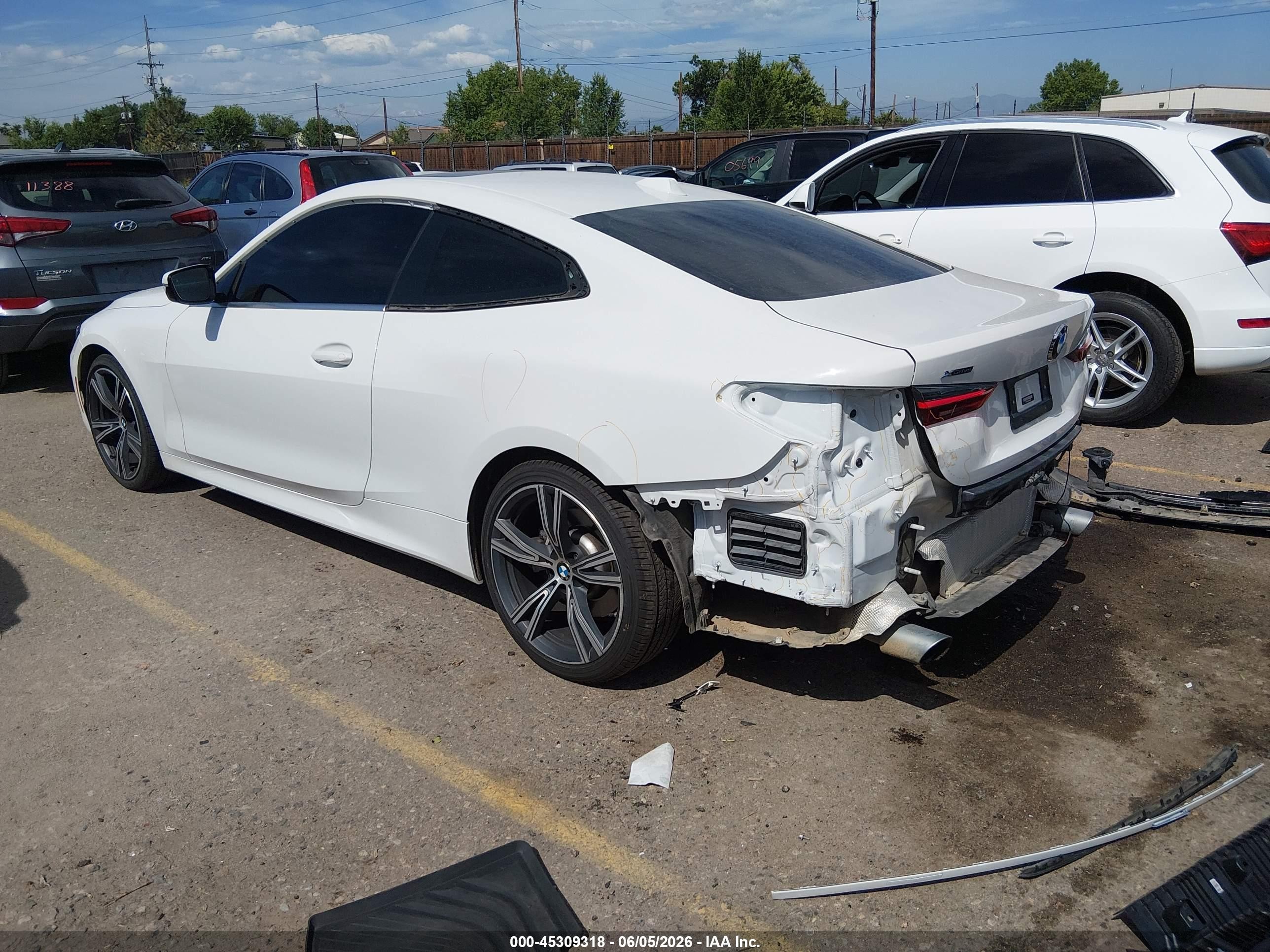2024 BMW 4er VIN WBA73AP03RCN45247 IAAI salvage auction — Rear End, Salvage (Colorado), sold $15,600 on 2026-09-10 (photo 3)