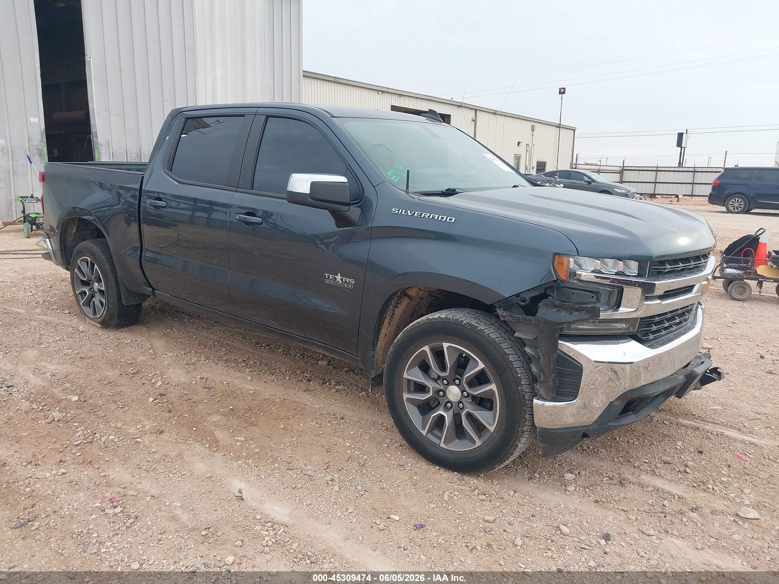 2019 Chevrolet Silverado 1500 VIN 3GCPWCED3KG213629 — IAAI salvage auction photo