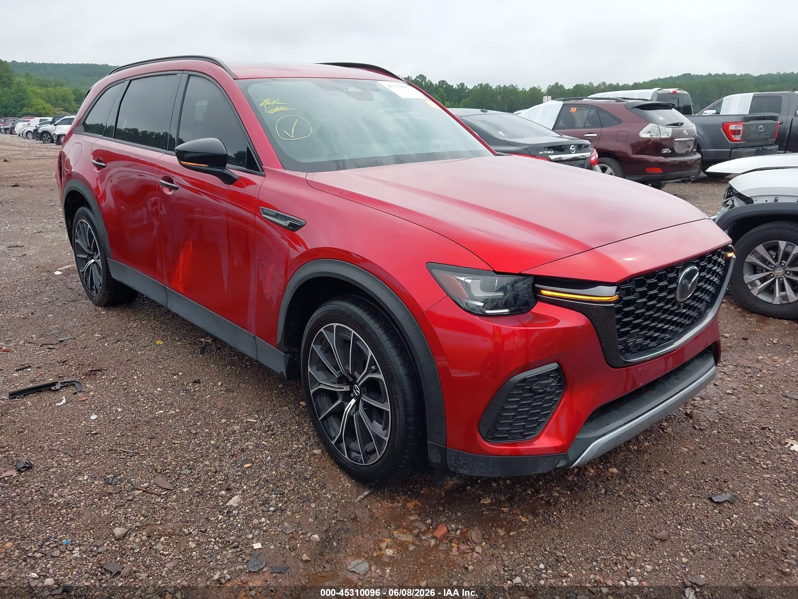 2025 Mazda CX-70 VIN JM3KJEHA7S1129583 — IAAI salvage auction photo