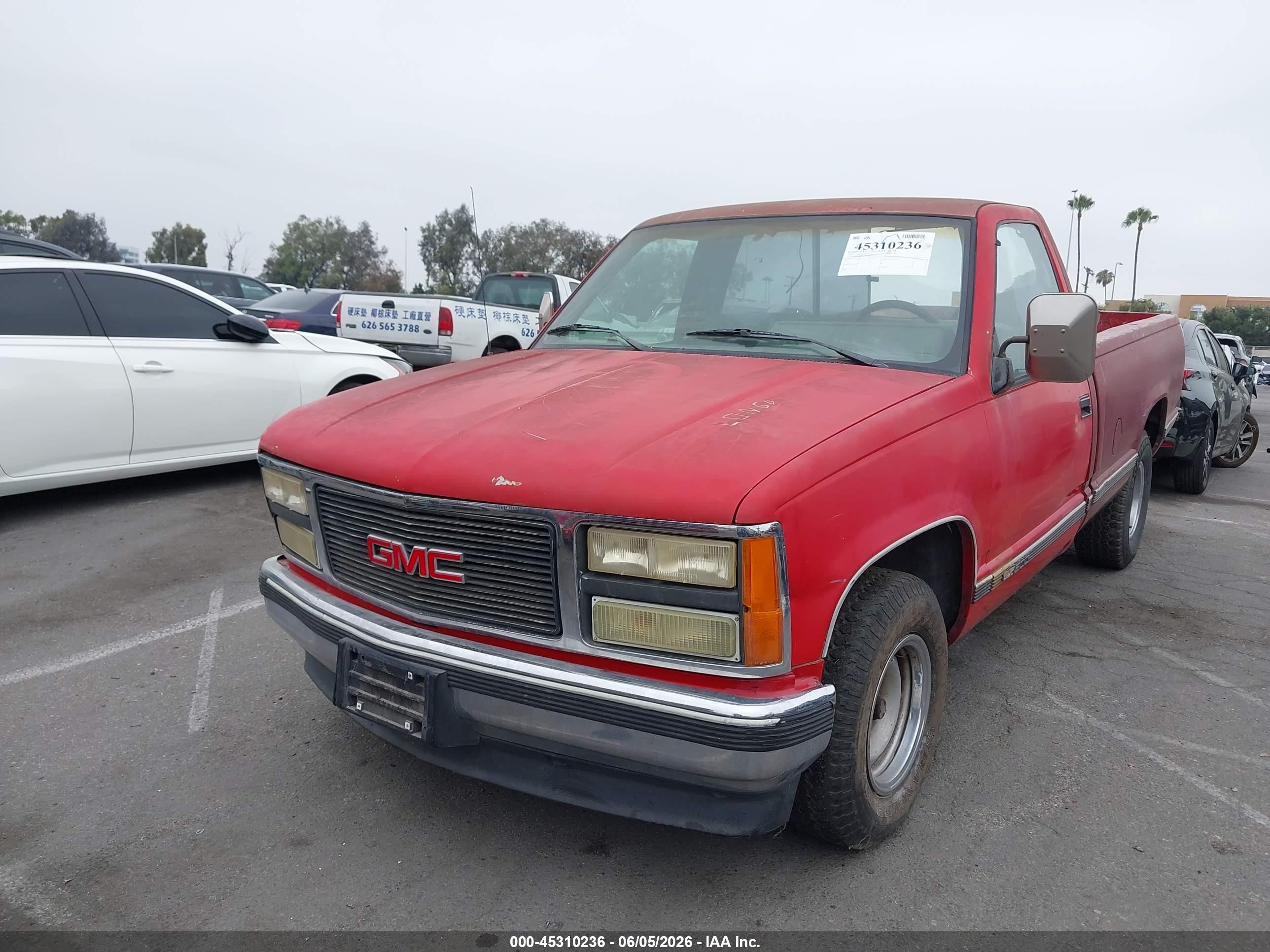 1989 Chevrolet GMT VIN 1GCDC14K0KZ285520 IAAI salvage auction — Normal Wear, Salvage Title - Dealer (California), sold $225 on 2026-07-02 (photo 2)