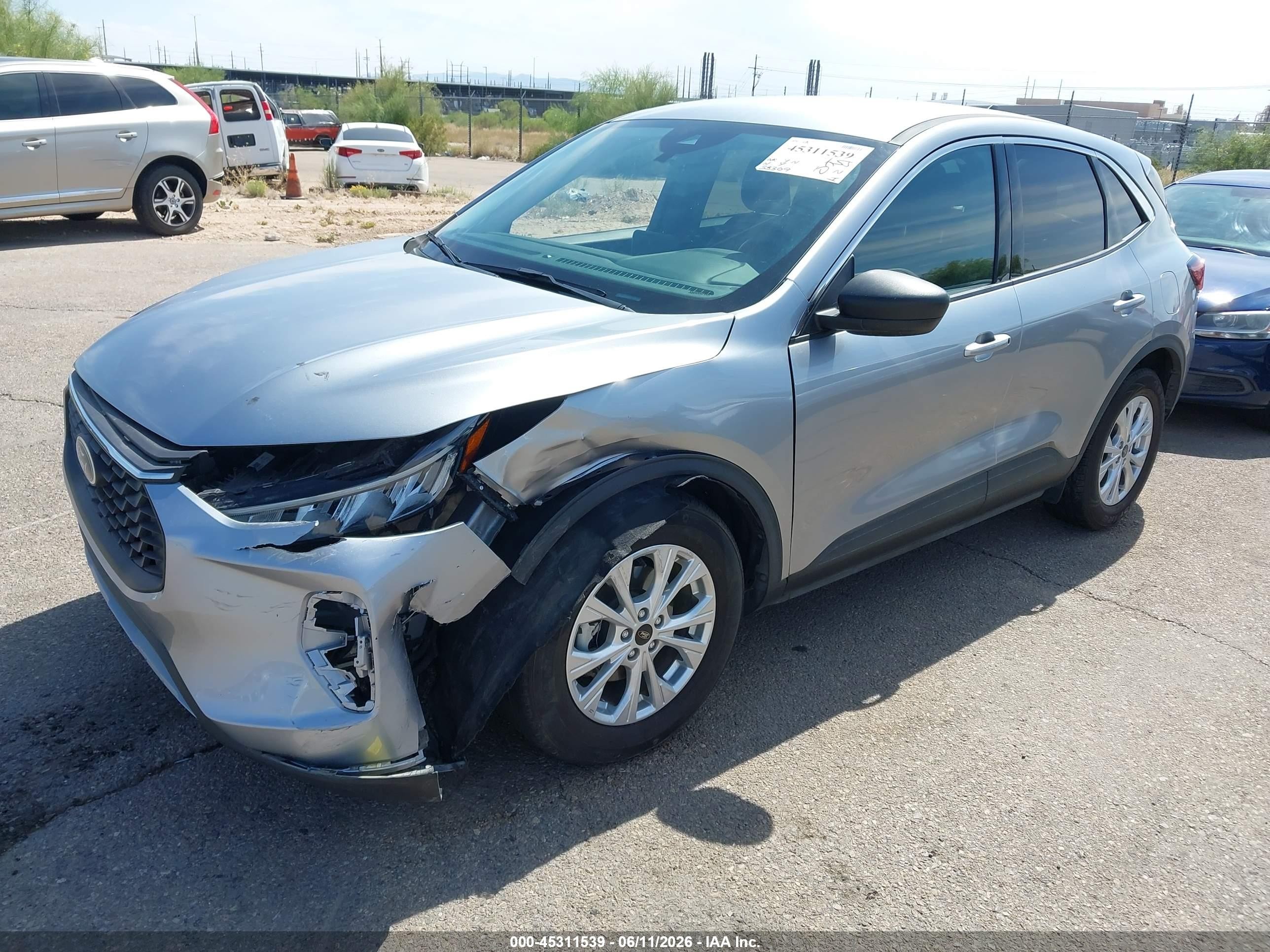 2024 Ford Escape VIN 1FMCU0GN7RUA11825 IAAI salvage auction — Unknown, Salvage (Arizona), sold $5,175 on 2026-07-09 (photo 2)