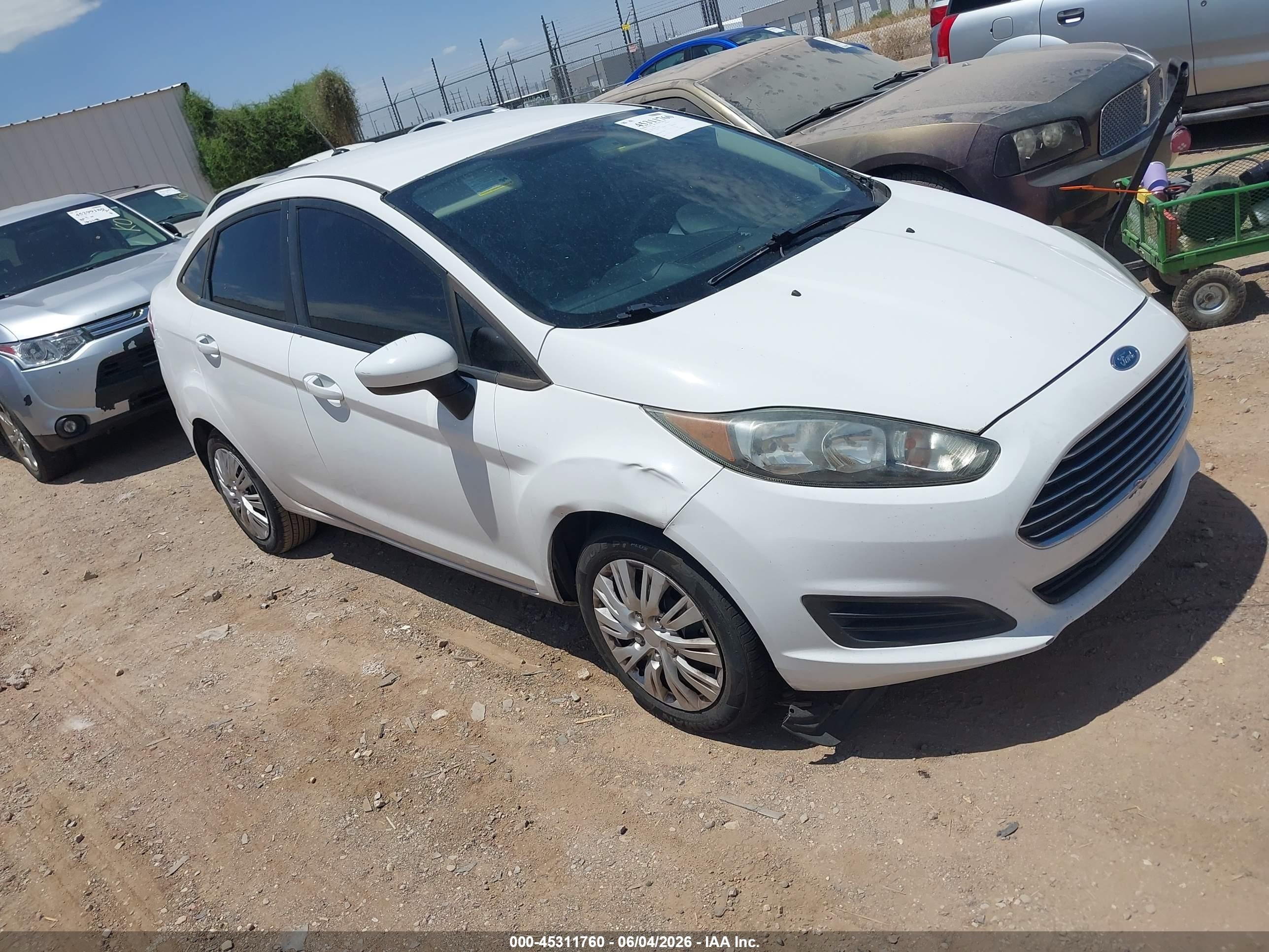 2016 Ford Fiesta VIN 3FADP4AJ6GM154544 IAAI salvage auction — Normal Wear, Clear (Arizona), sold $625 on 2026-07-02 (photo 1)