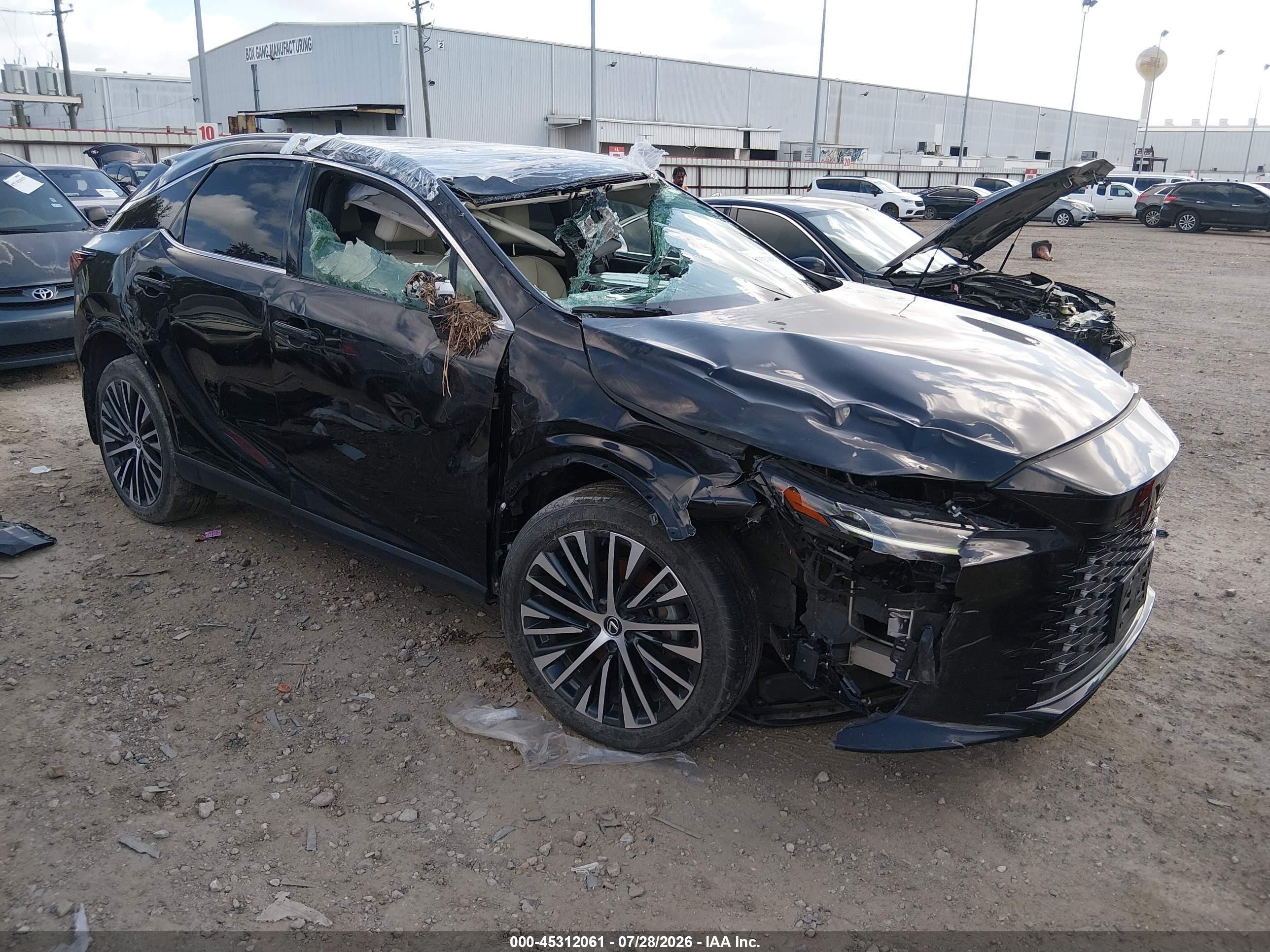 2023 Lexus RX 350 VIN 2T2BAMBA9PC021024 — IAAI salvage auction photo