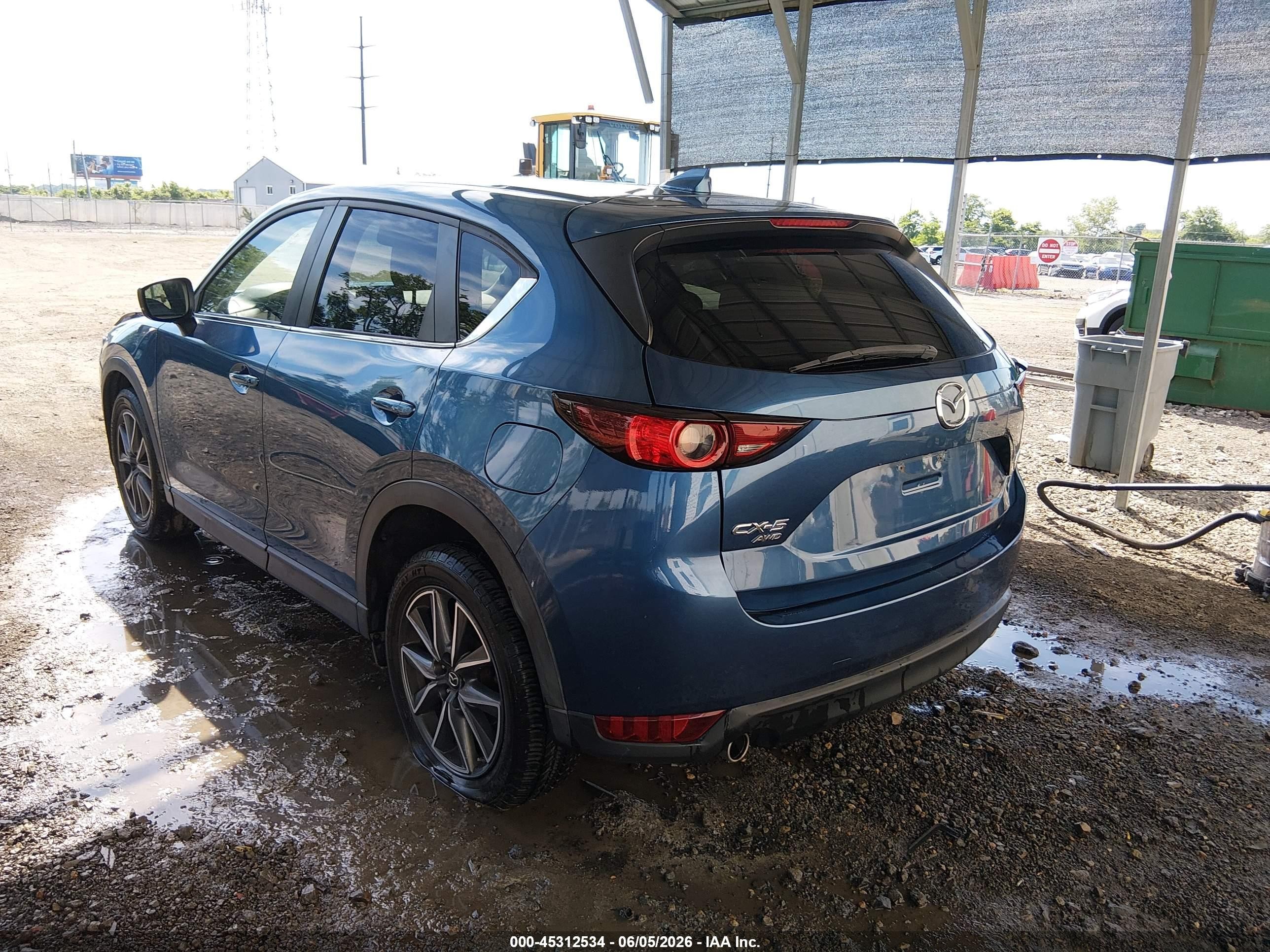 2018 Mazda CX-5 VIN JM3KFBCMXJ1474722 IAAI salvage auction — Front End, Salvage (Delaware), sold $4,650 on 2026-09-13 (photo 3)