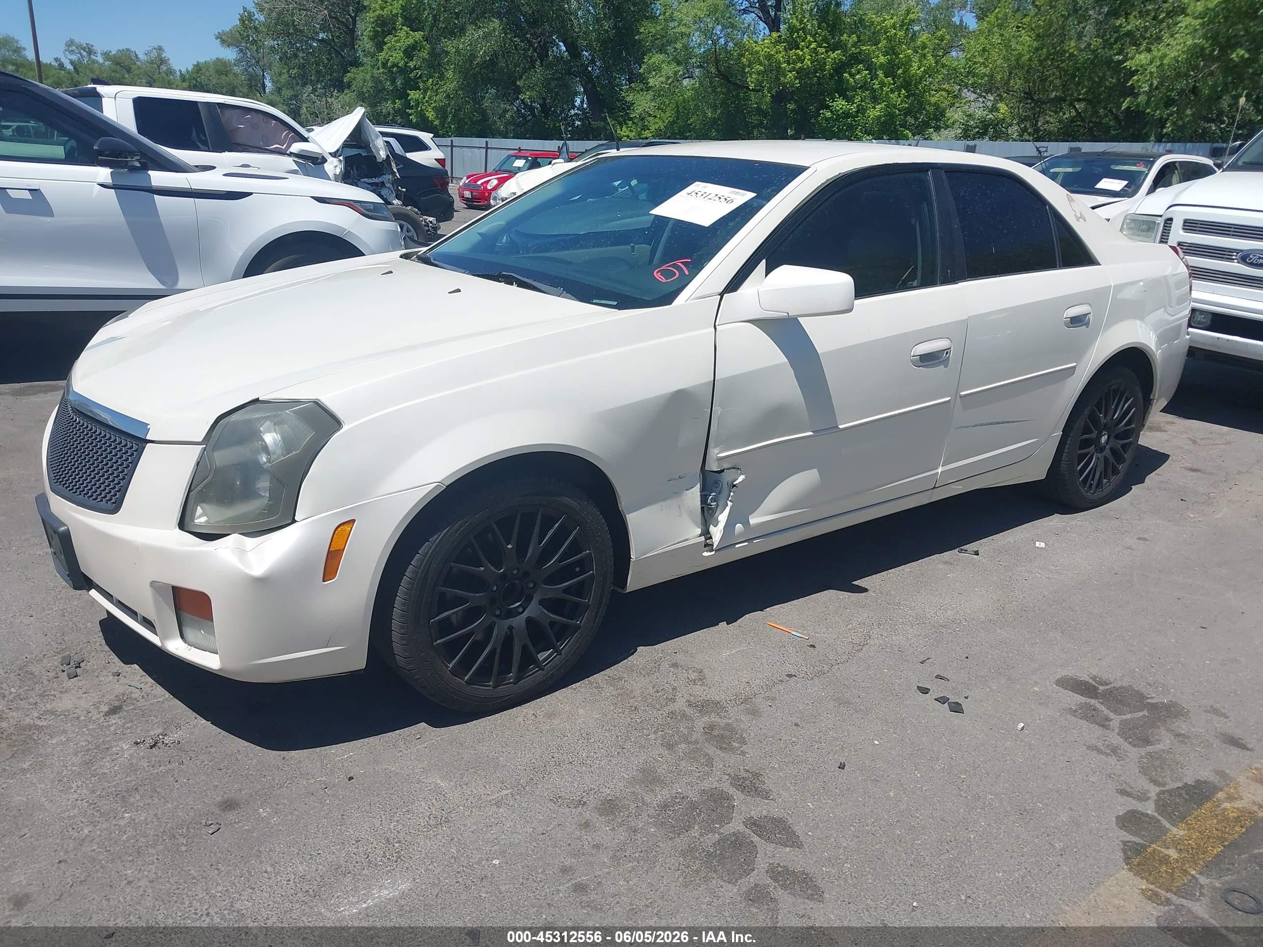 2005 Cadillac CTS VIN 1G6DP567050137030 IAAI salvage auction — Side, Salvage (Utah), sold $250 on 2026-07-09 (photo 2)