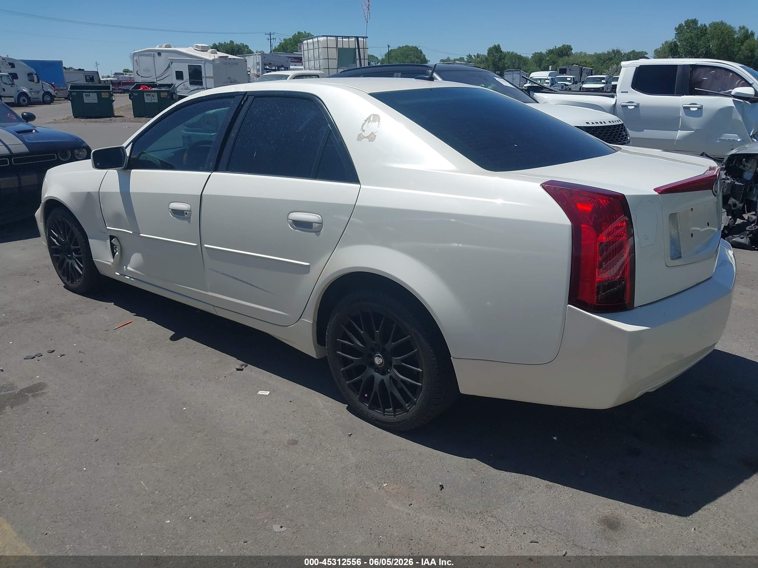 2005 Cadillac CTS VIN 1G6DP567050137030 IAAI salvage auction — Side, Salvage (Utah), sold $250 on 2026-07-09 (photo 3)