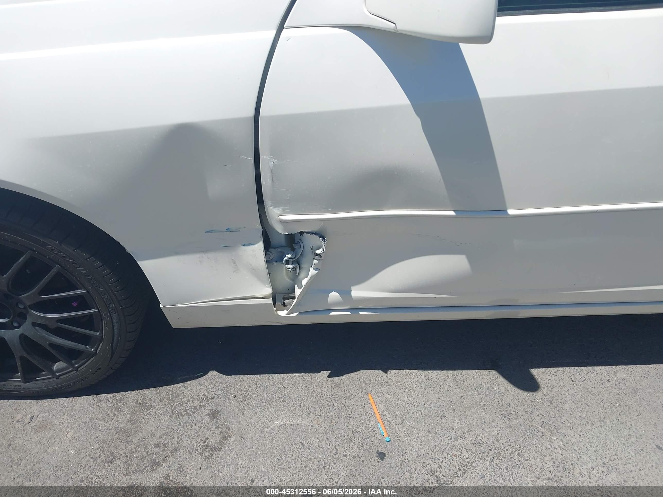 2005 Cadillac CTS VIN 1G6DP567050137030 IAAI salvage auction — Side, Salvage (Utah), sold $250 on 2026-07-09 (photo 6)