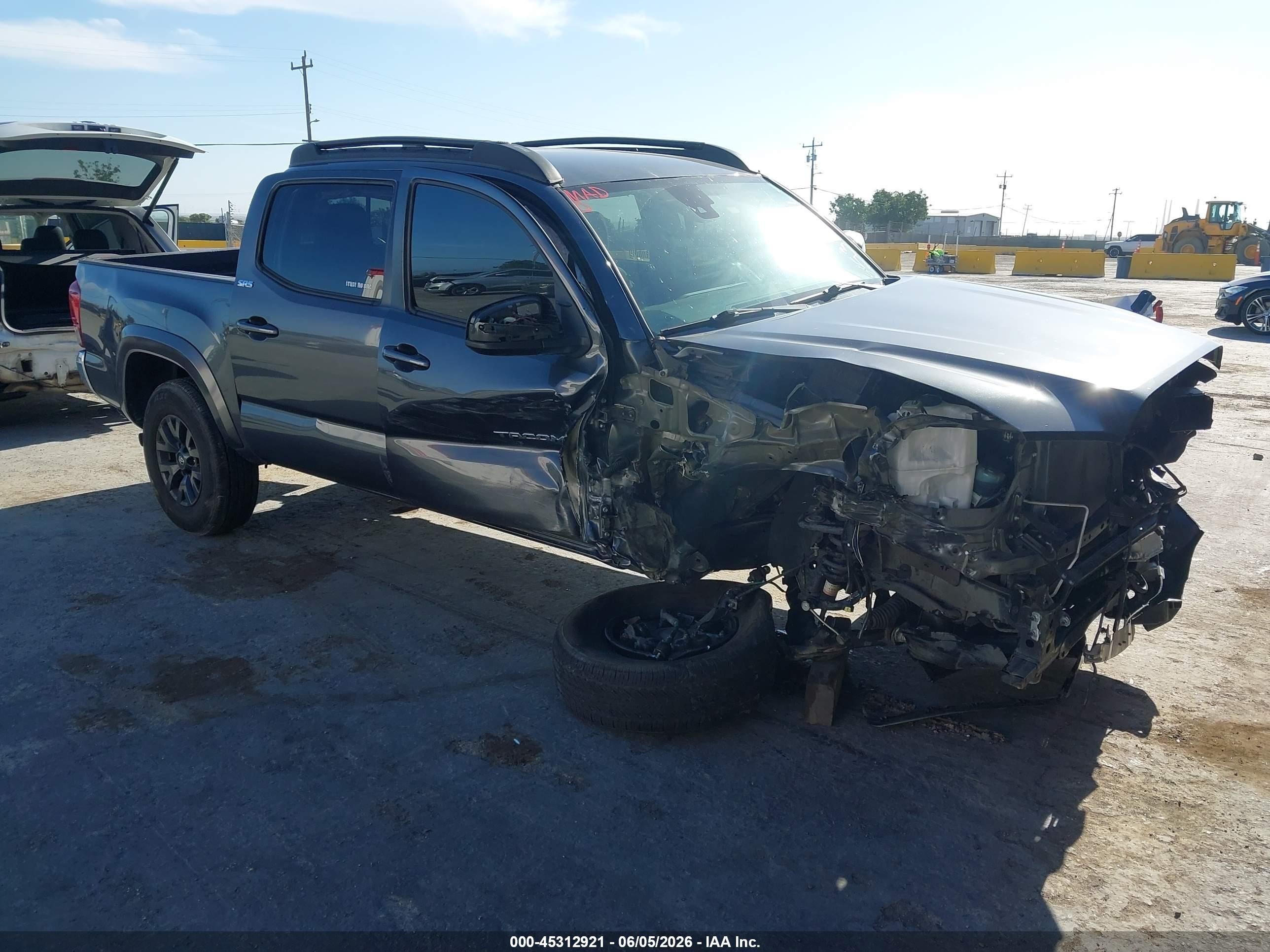 2023 Toyota Tacoma VIN 3TMAZ5CN2PM214719 IAAI salvage auction — Unknown, Salvage (California), sold $6,100 on 2026-07-09 (photo 1)