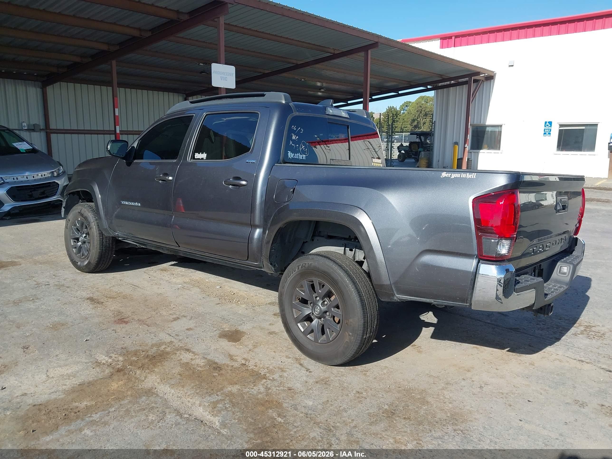 2023 Toyota Tacoma VIN 3TMAZ5CN2PM214719 IAAI salvage auction — Unknown, Salvage (California), sold $6,100 on 2026-07-09 (photo 3)