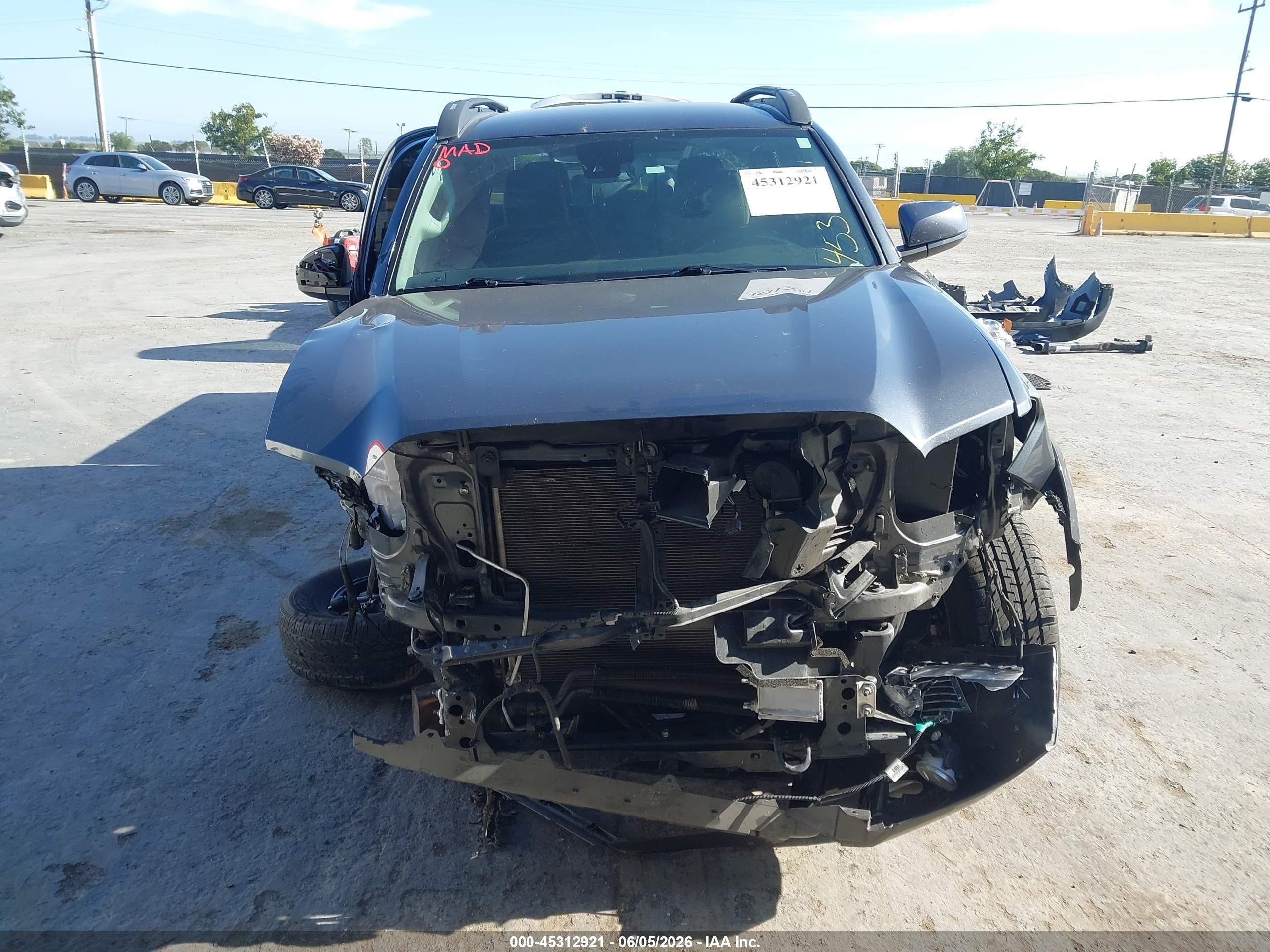 2023 Toyota Tacoma VIN 3TMAZ5CN2PM214719 IAAI salvage auction — Unknown, Salvage (California), sold $6,100 on 2026-07-09 (photo 6)