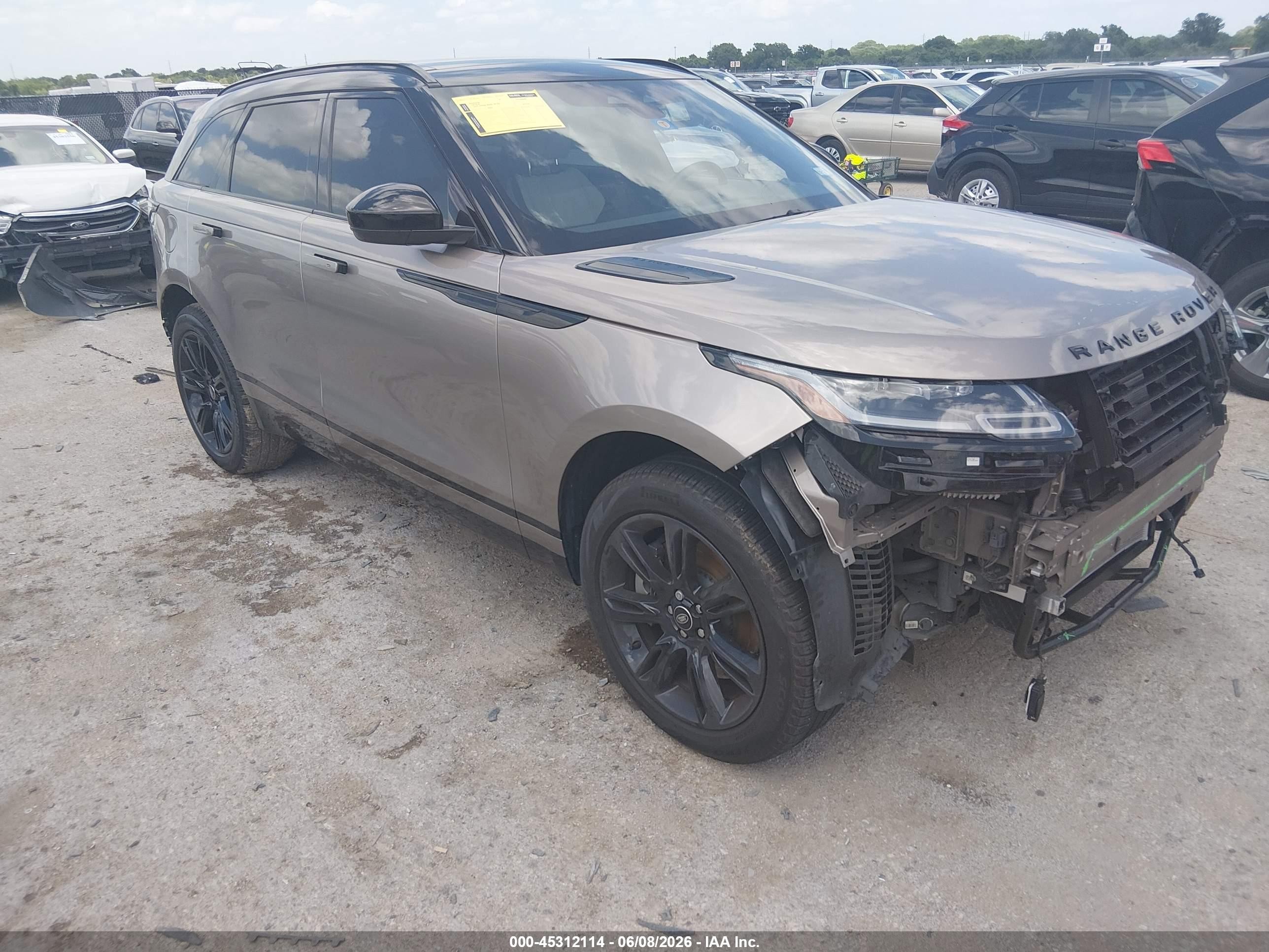 2023 Land Rover Range Rover Velar VIN SALYT2EU5PA363537 — IAAI salvage auction photo