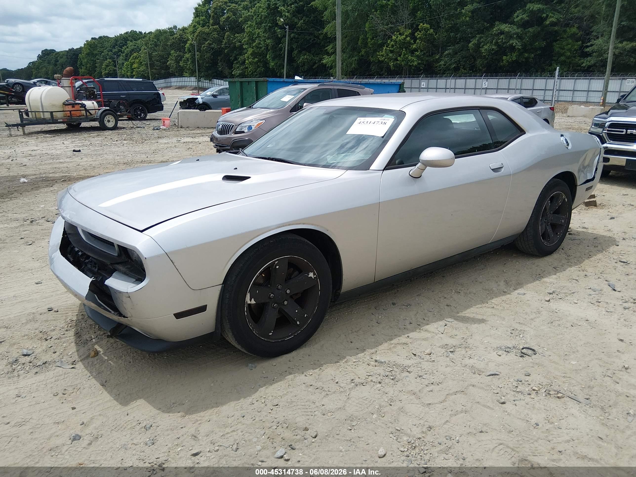 2012 Dodge Challenger VIN 2C3CDYAG3CH101274 IAAI salvage auction — Front End, Salvage (Georgia), sold $1,500 on 2026-07-11 (photo 2)