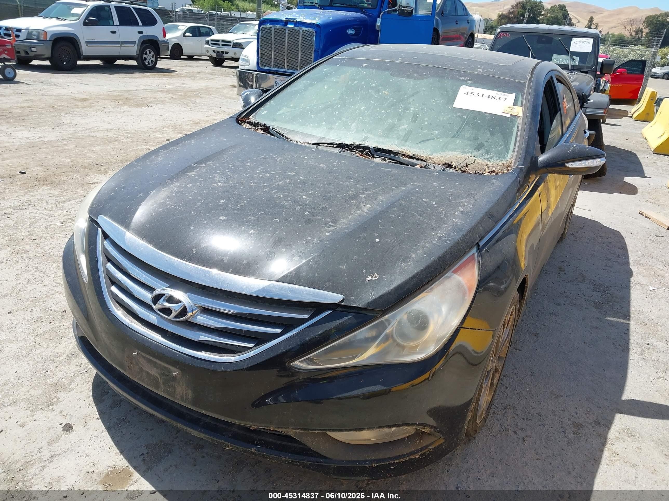 2014 Hyundai Sonata VIN 5NPEC4AB1EH884819 IAAI salvage auction — Normal Wear, Clear - Dealer Only (California), sold $325 on 2026-07-02 (photo 6)
