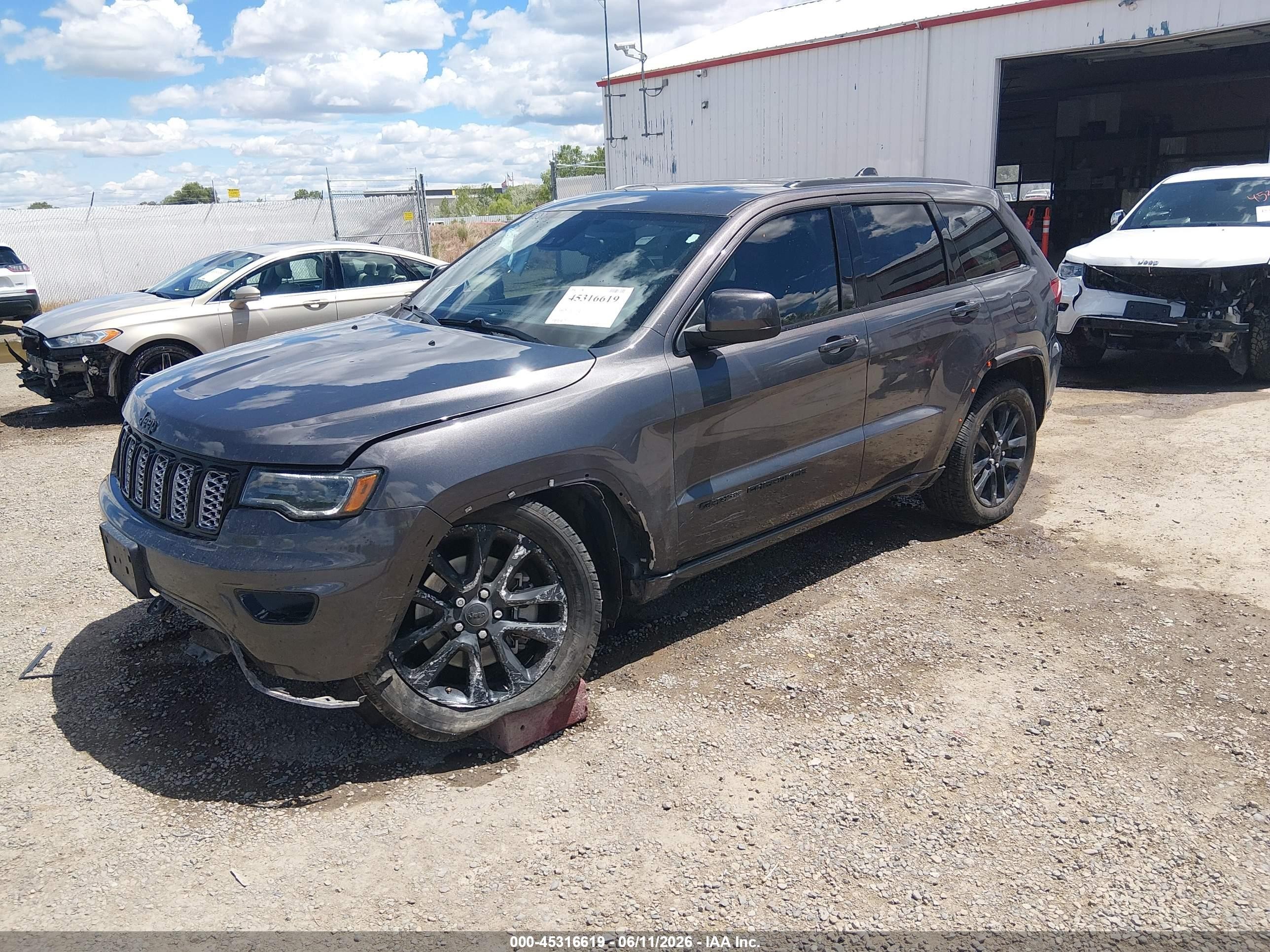 2021 Jeep Grand cherokee VIN 1C4RJFAG3MC730962 IAAI salvage auction — Unknown, Salvage (Montana), sold $5,700 on 2026-09-05 (photo 2)