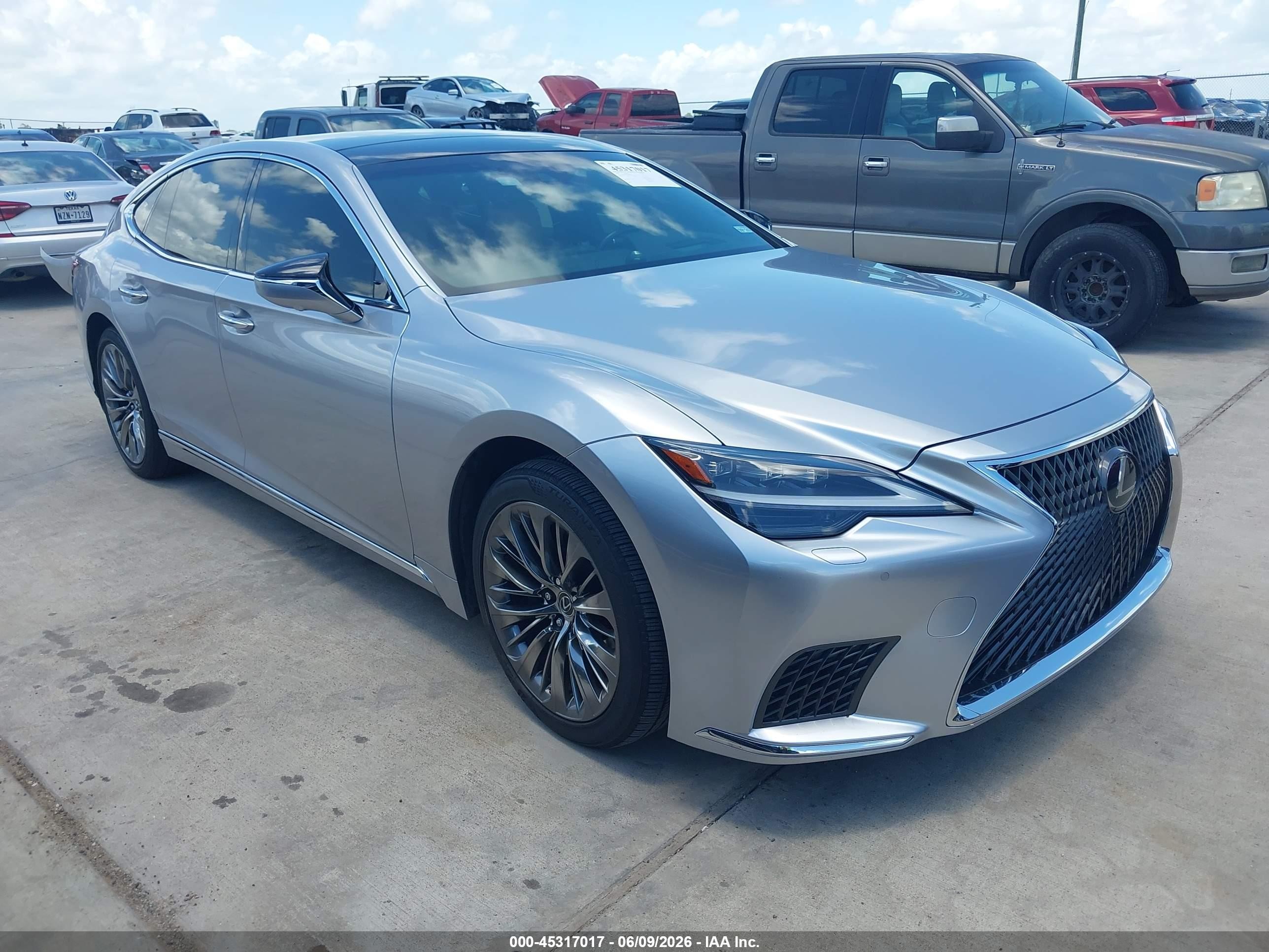 2023 Lexus LS 500 VIN JTHD51FF9P5018934 — IAAI salvage auction photo