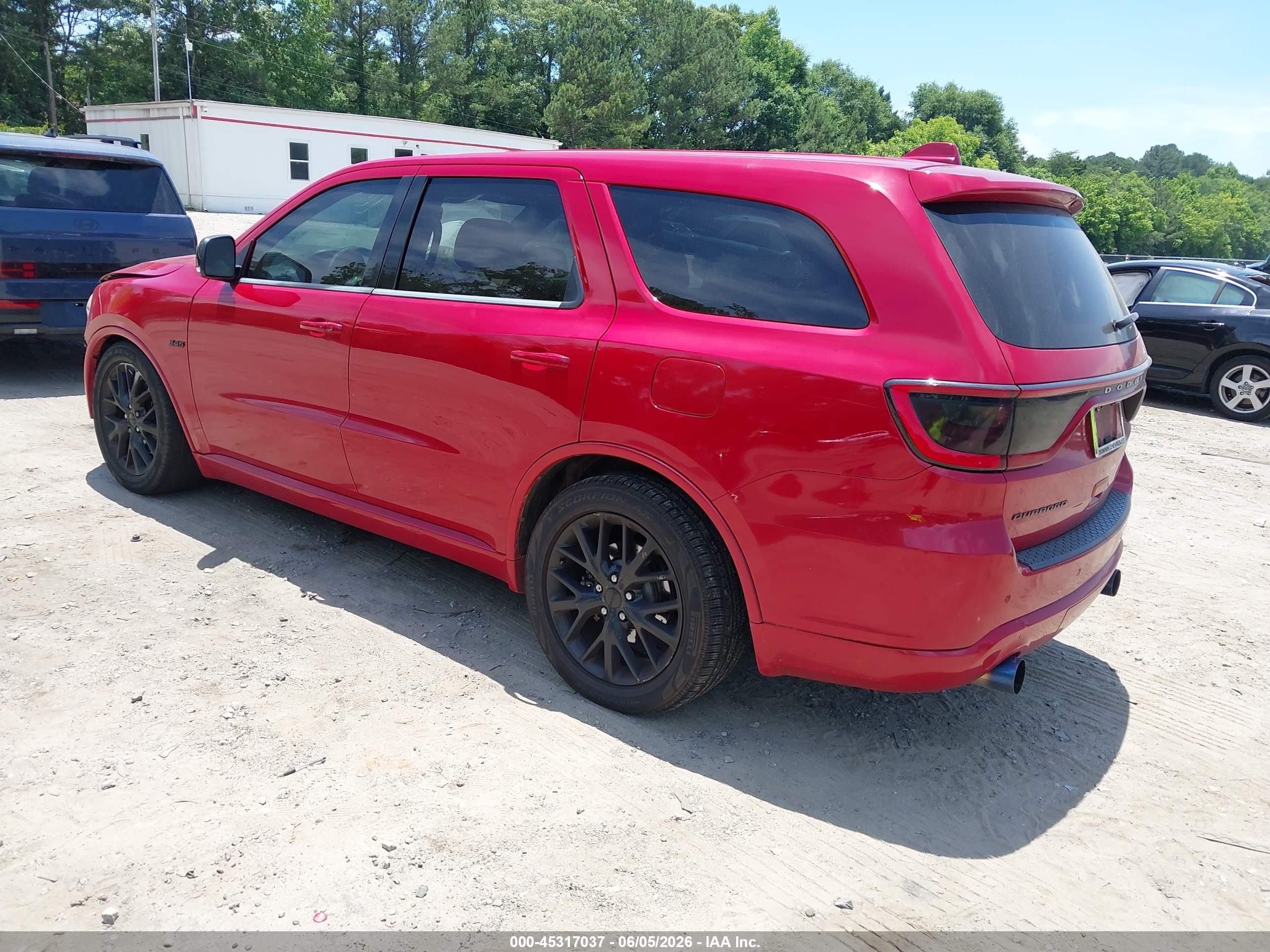 2015 Dodge Durango VIN 1C4SDHCT8FC119648 IAAI salvage auction — Front End, Salvage (Georgia), sold $1,225 on 2026-08-28 (photo 3)