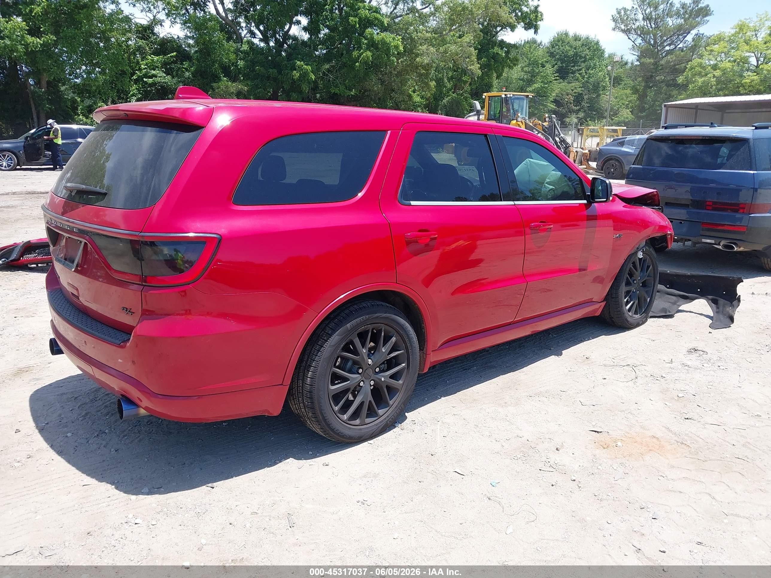 2015 Dodge Durango VIN 1C4SDHCT8FC119648 IAAI salvage auction — Front End, Salvage (Georgia), sold $1,225 on 2026-08-28 (photo 4)