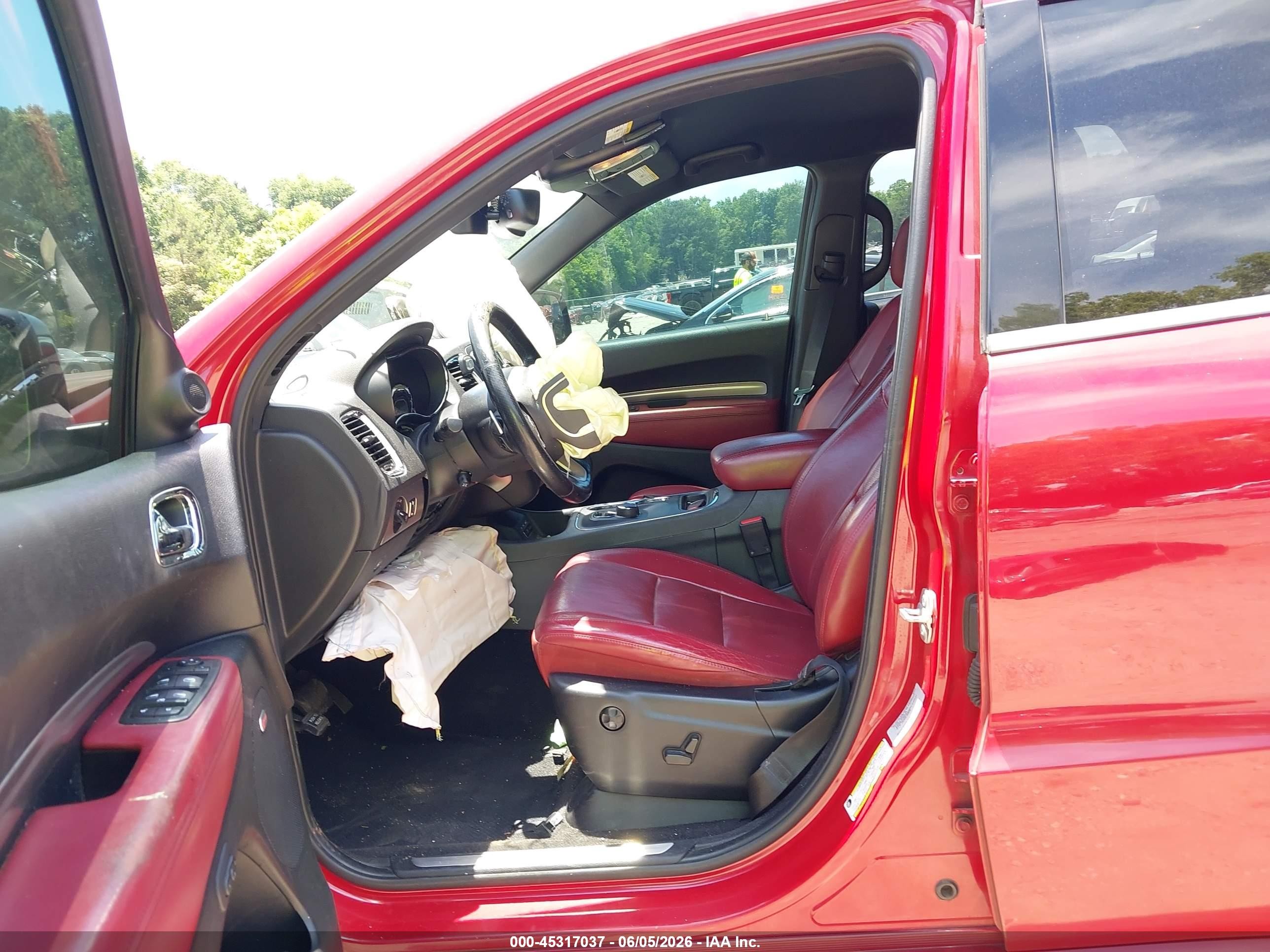 2015 Dodge Durango VIN 1C4SDHCT8FC119648 IAAI salvage auction — Front End, Salvage (Georgia), sold $1,225 on 2026-08-28 (photo 5)