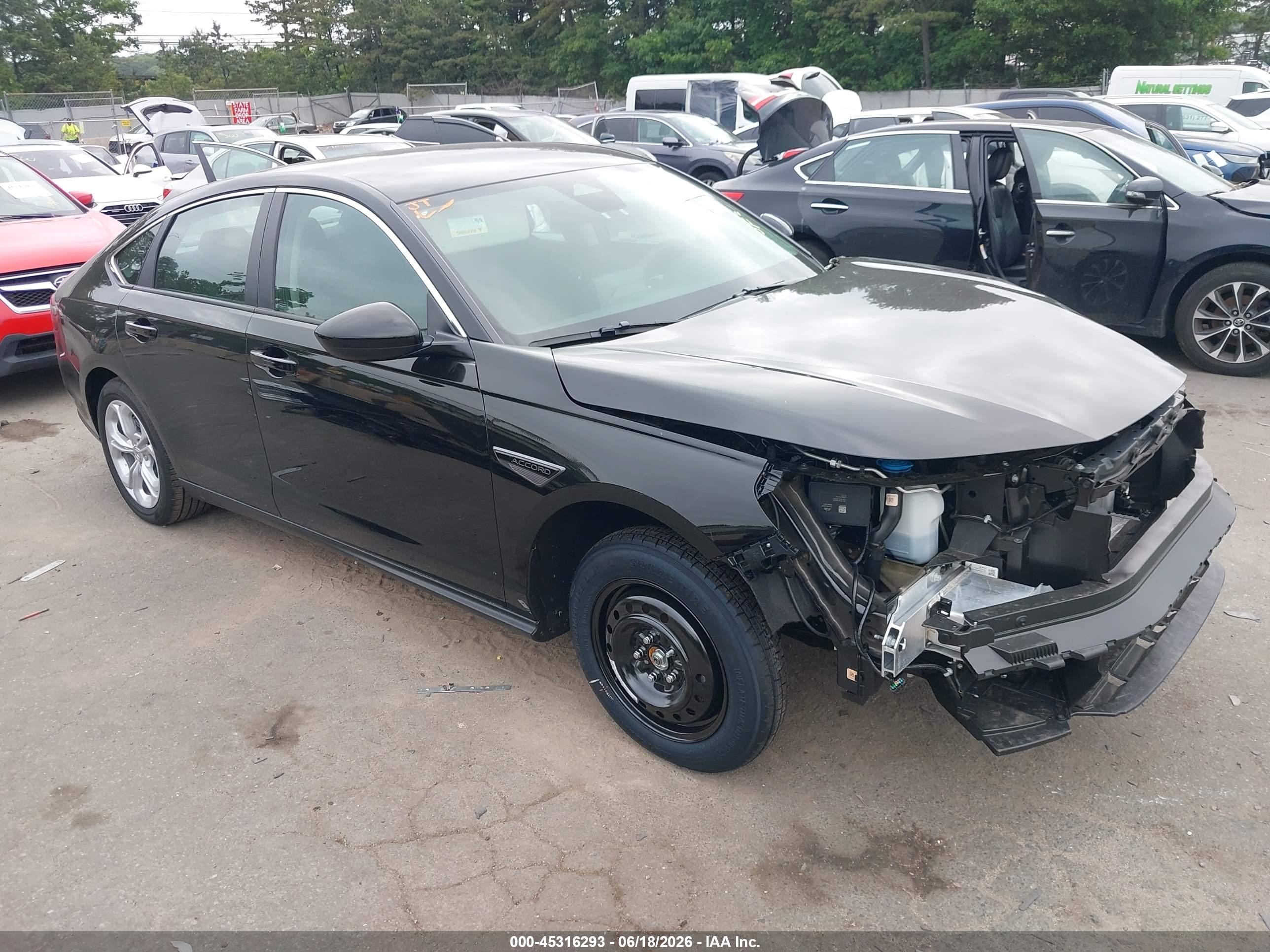 2026 Honda Accord VIN 1HGCY1F25TA015257 — IAAI salvage auction photo