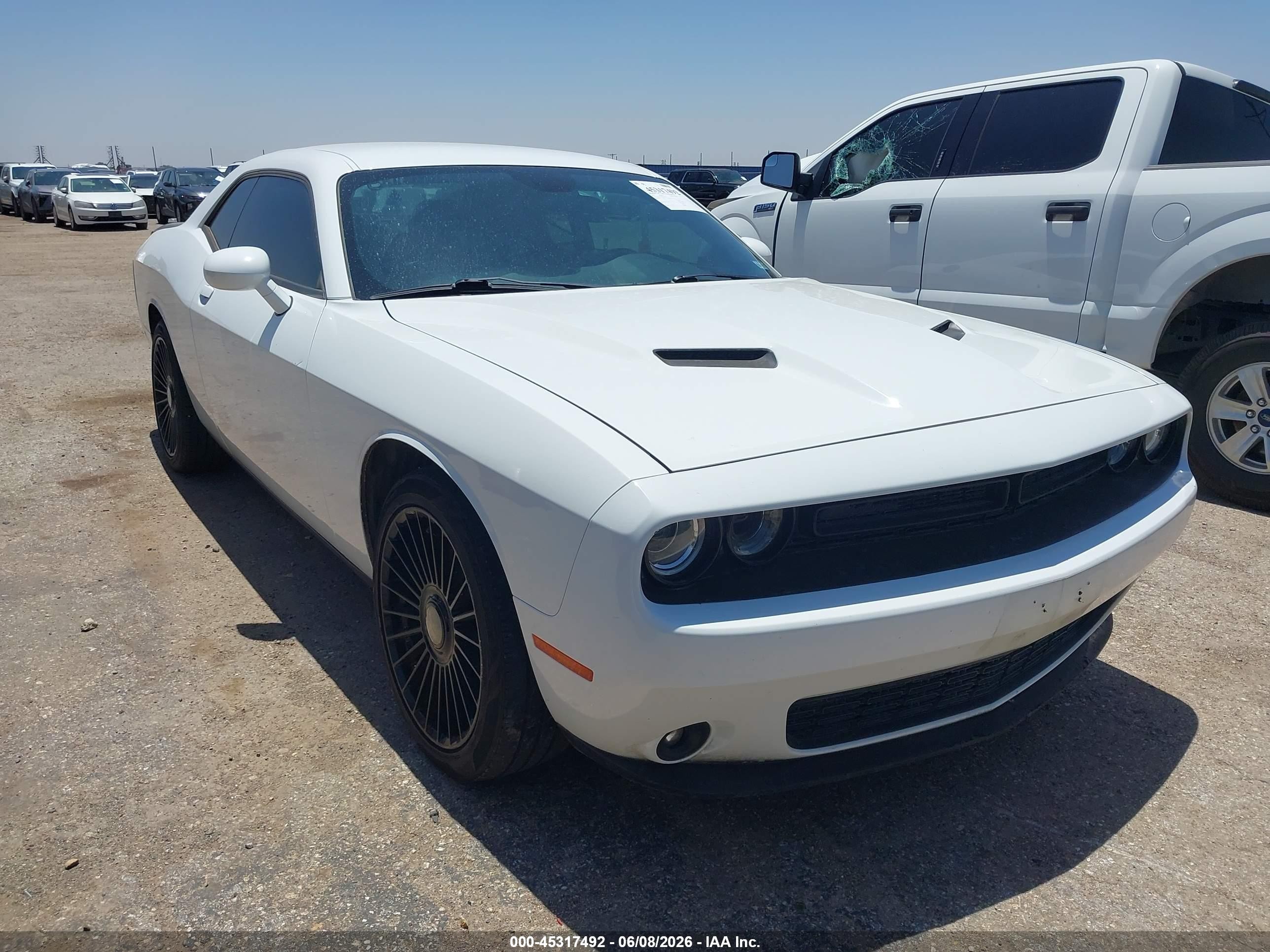 2019 Dodge Challenger VIN 2C3CDZAG5KH507514 IAAI salvage auction — Unknown, Original (Texas), sold $3,400 on 2026-09-14 (photo 1)