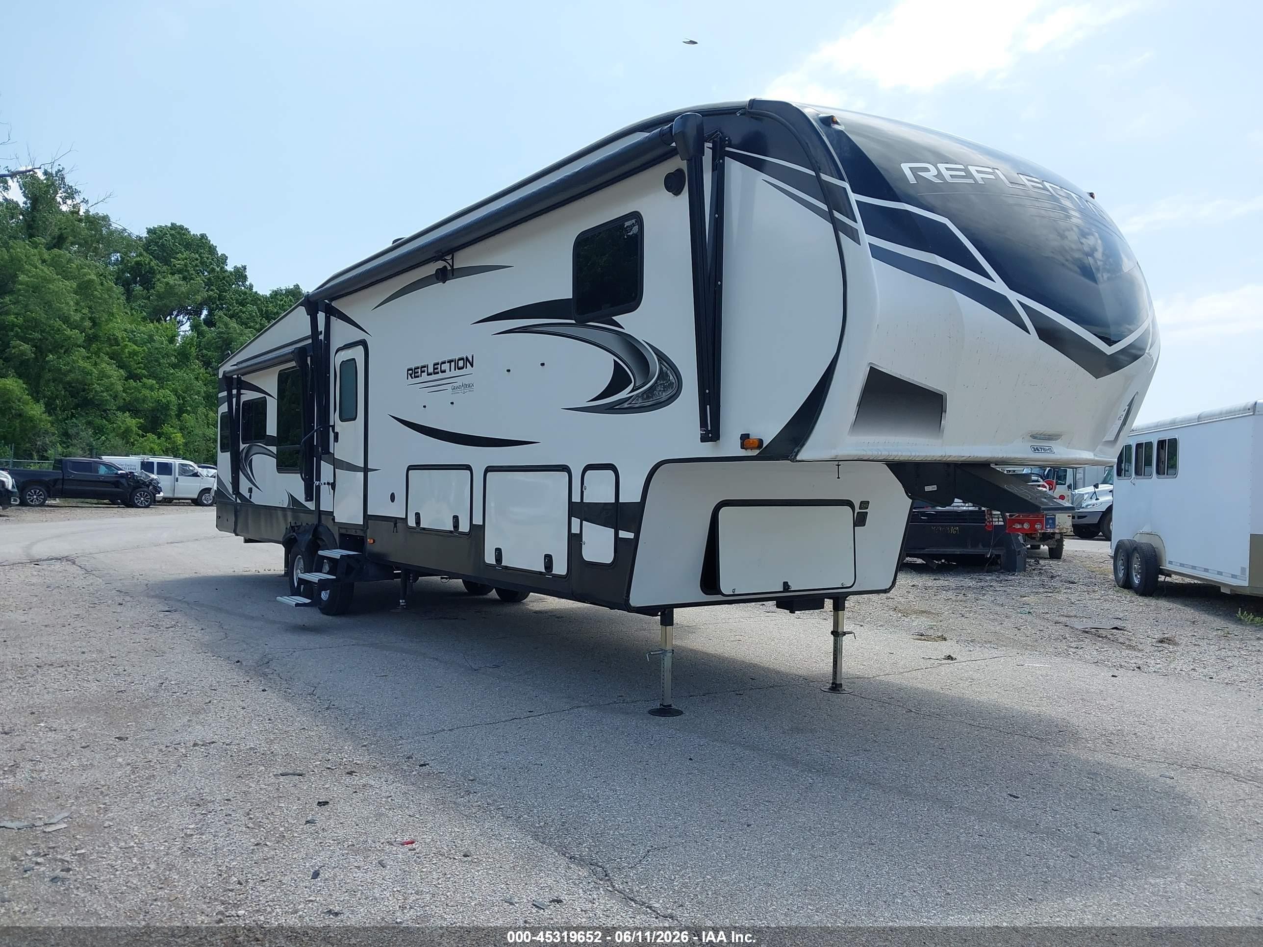 2021 Grand Design Recreat Reflection M-367bhs VIN 573FR4228M9908423 — IAAI salvage auction photo