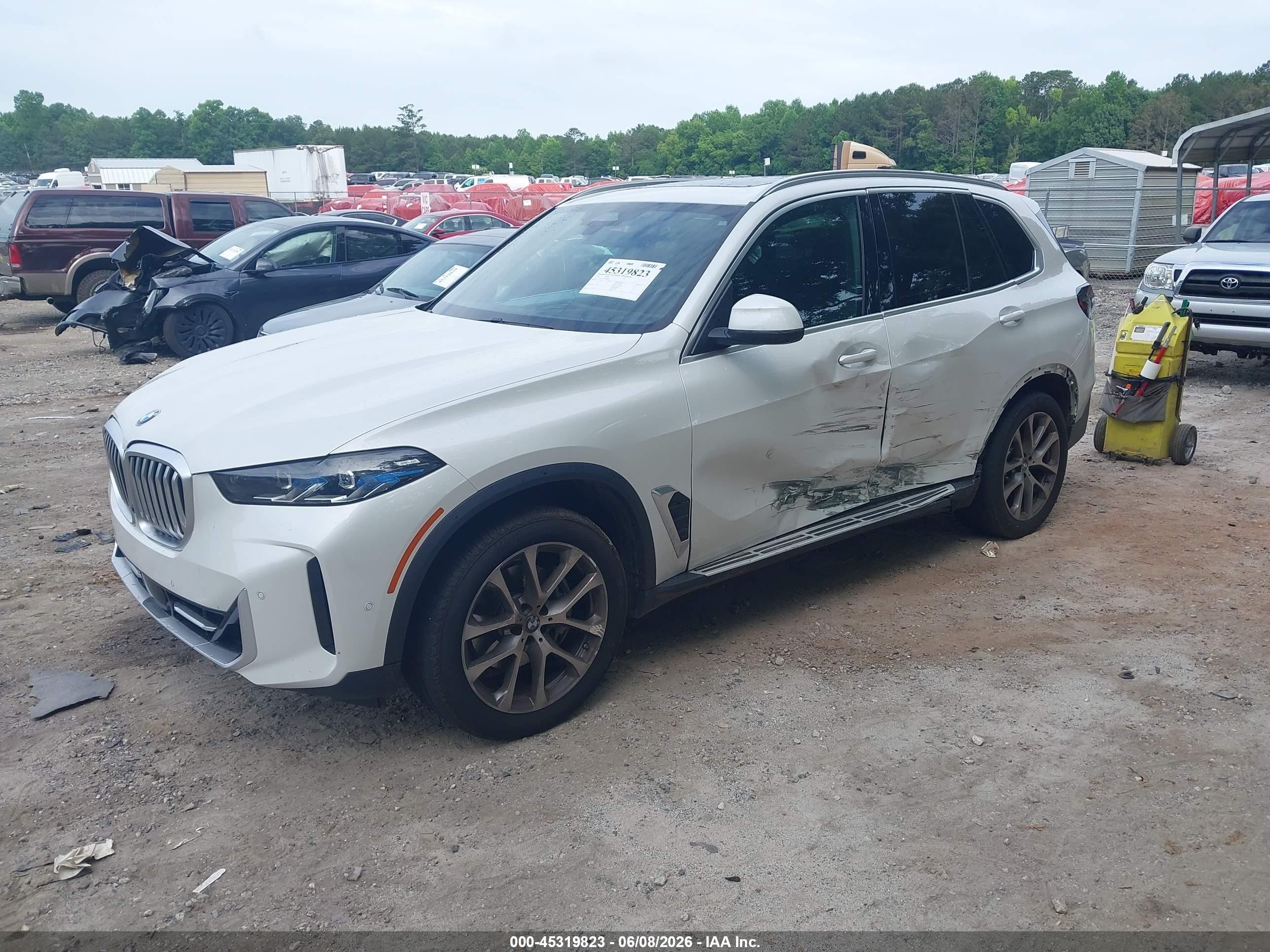 2024 BMW X5 VIN 5UX13EU01R9V58062 IAAI salvage auction — Side, Salvage (Georgia), sold $27,750 on 2026-07-09 (photo 2)