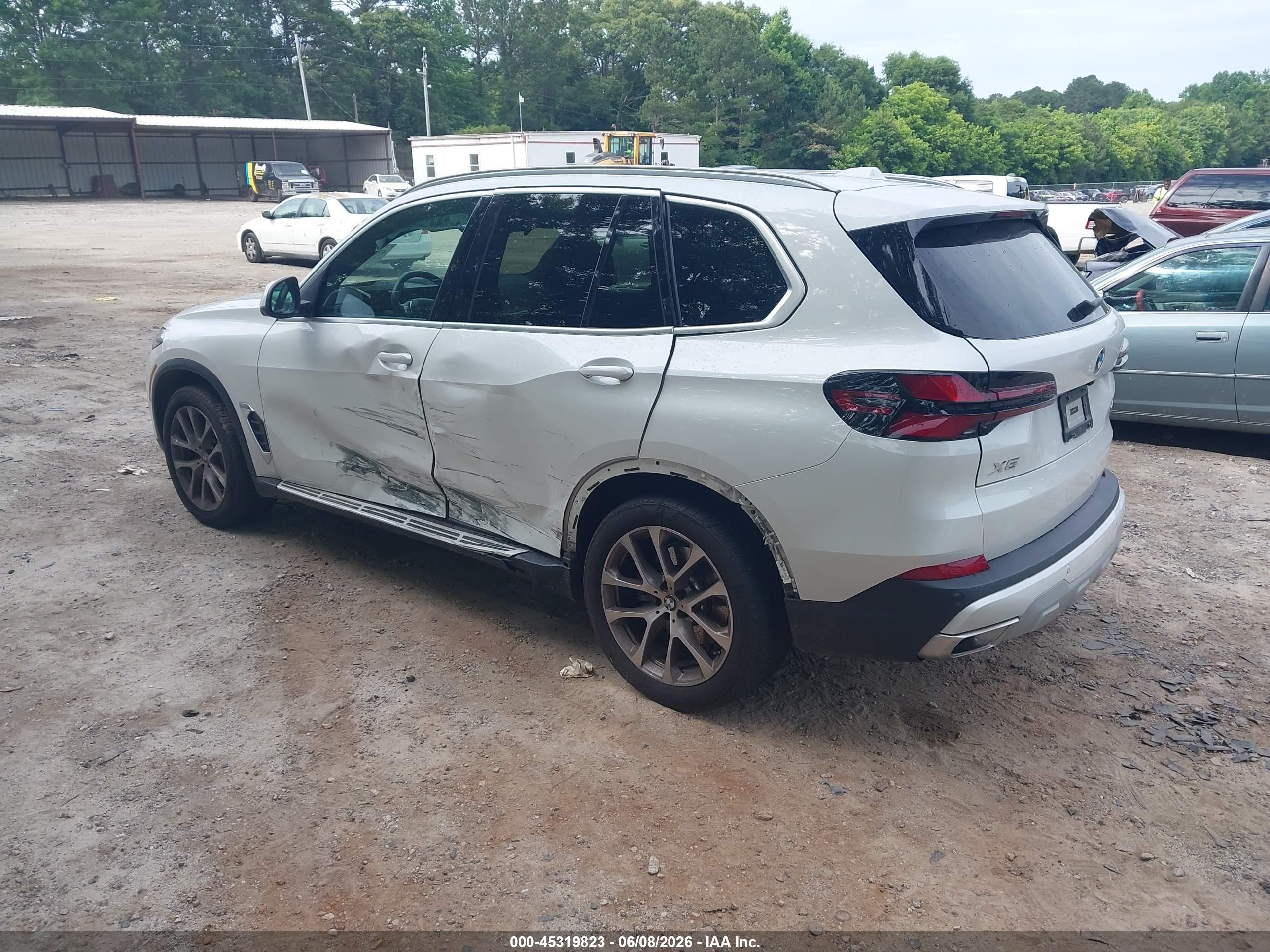 2024 BMW X5 VIN 5UX13EU01R9V58062 IAAI salvage auction — Side, Salvage (Georgia), sold $27,750 on 2026-07-09 (photo 3)
