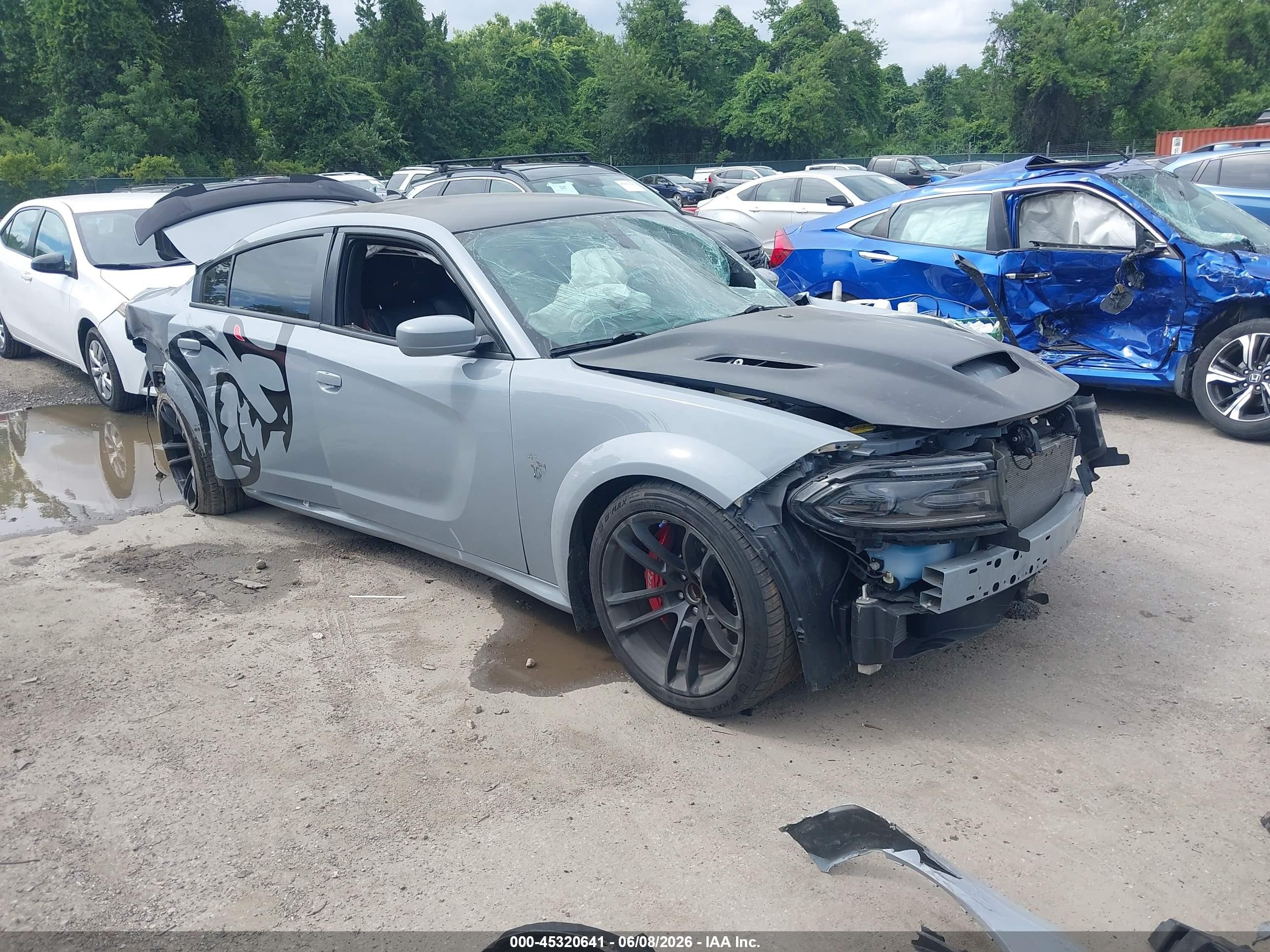 2021 Dodge Charger VIN 2C3CDXL93MH662326 — IAAI salvage auction photo